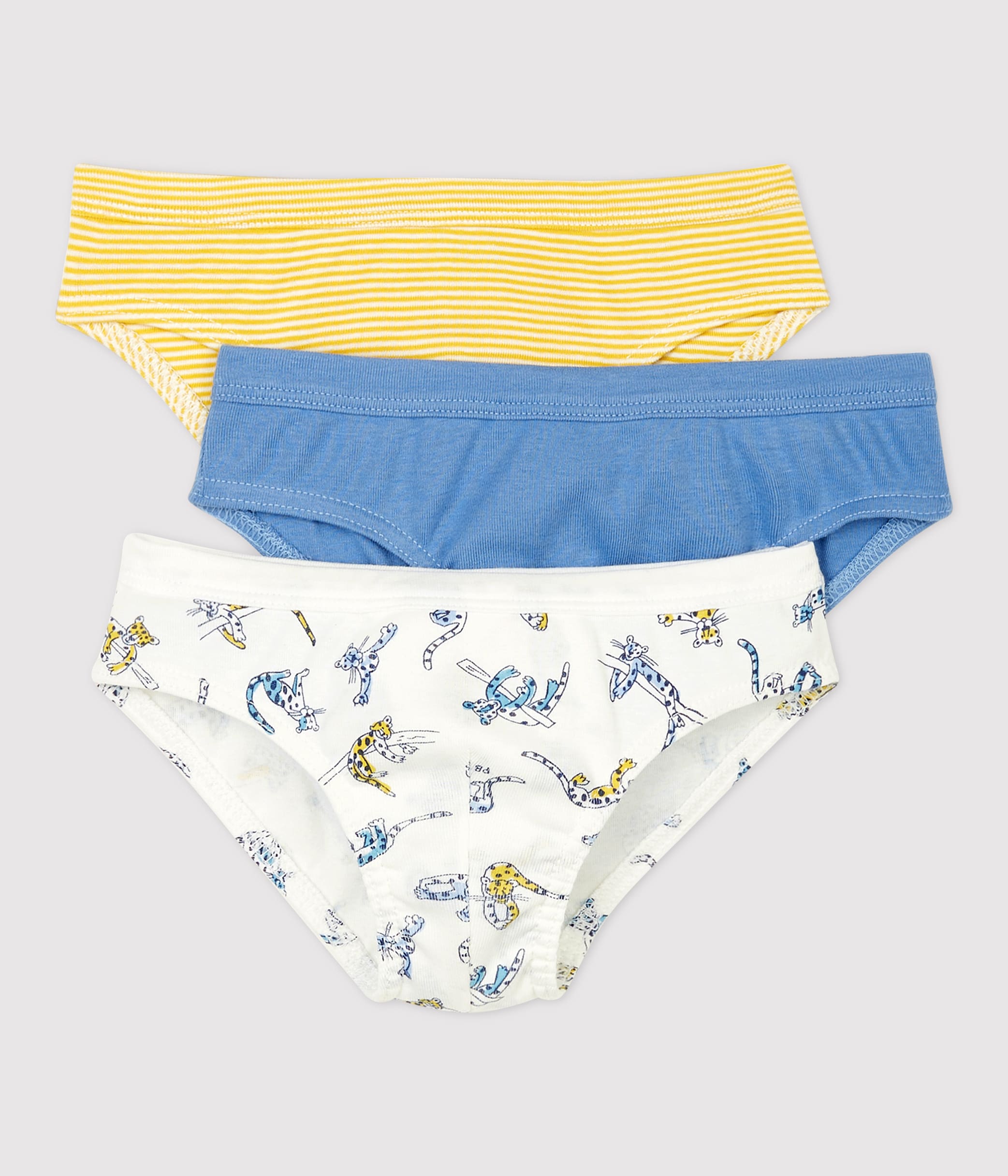 Boys Multicolor Cotton Underwear Set(3 Pack)