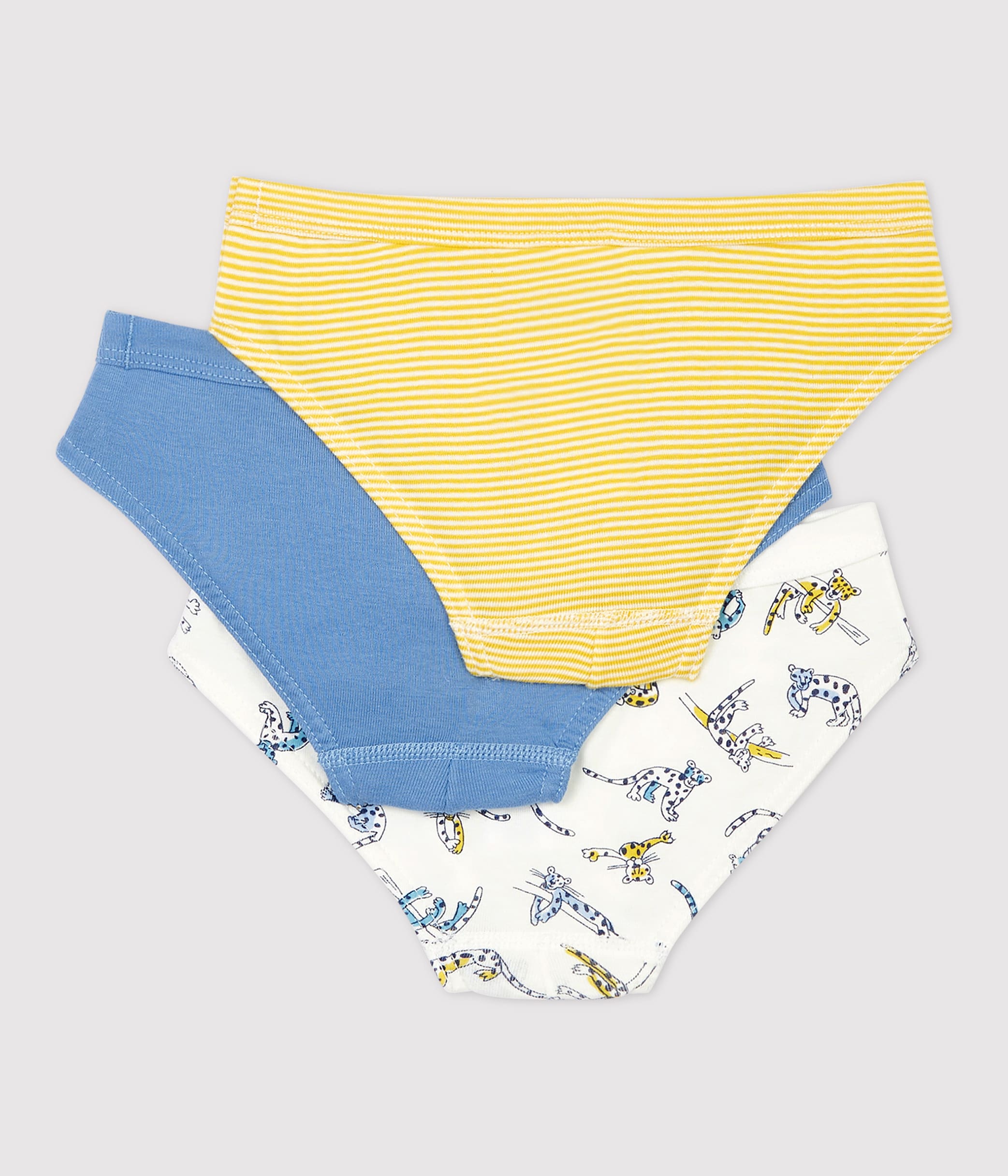 Boys Multicolor Cotton Underwear Set(3 Pack)