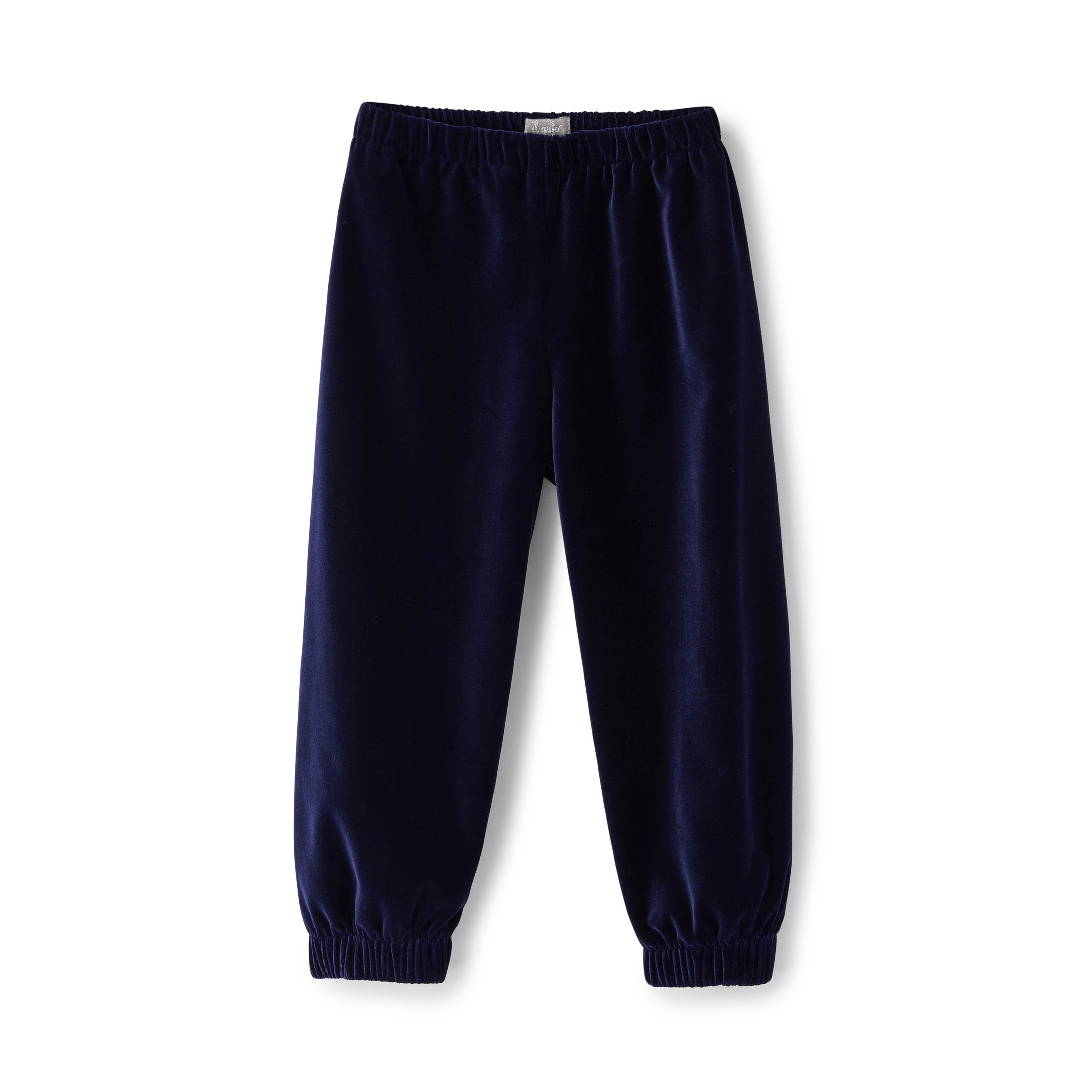 Boys & Girls Blue Velvet Trousers