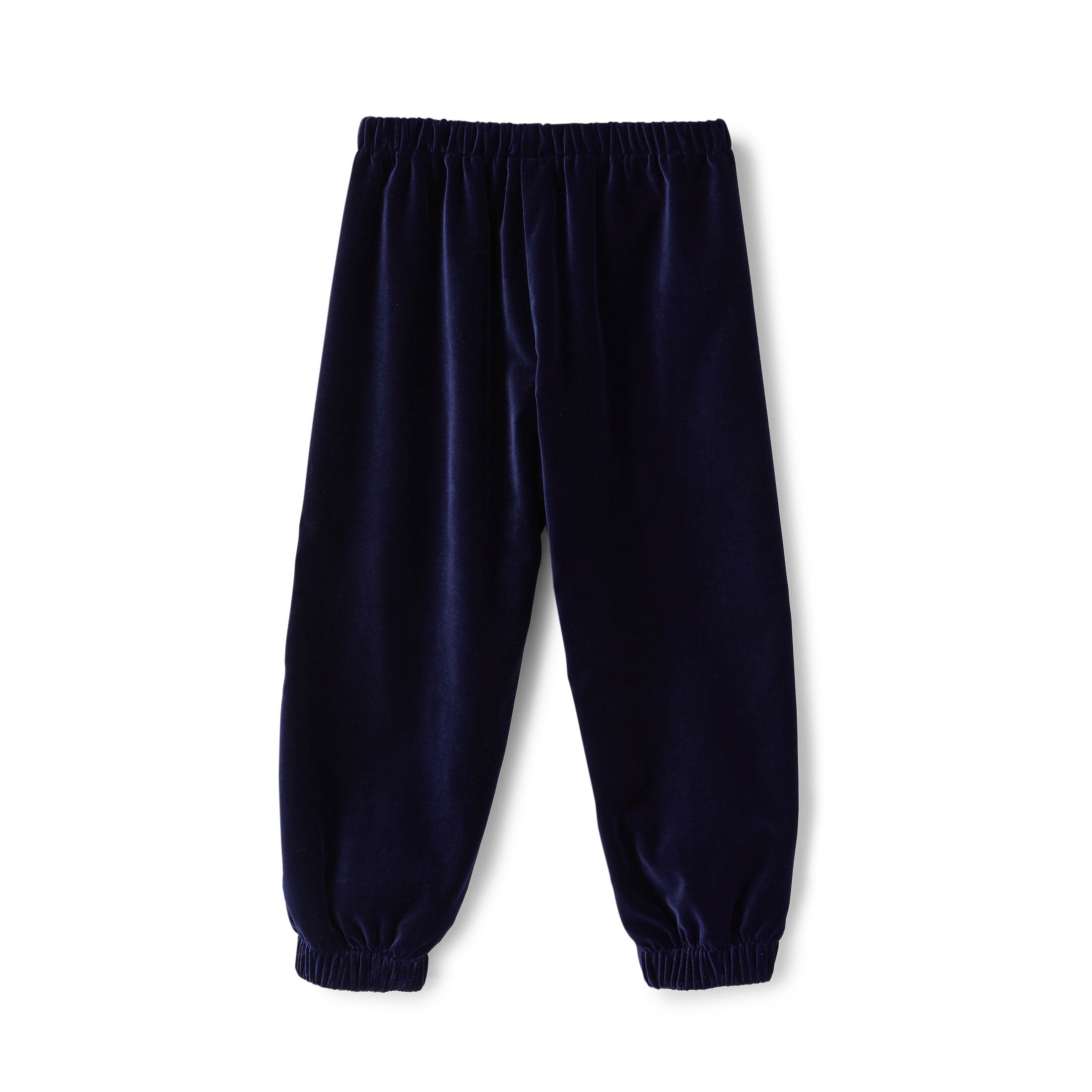 Boys & Girls Blue Velvet Trousers