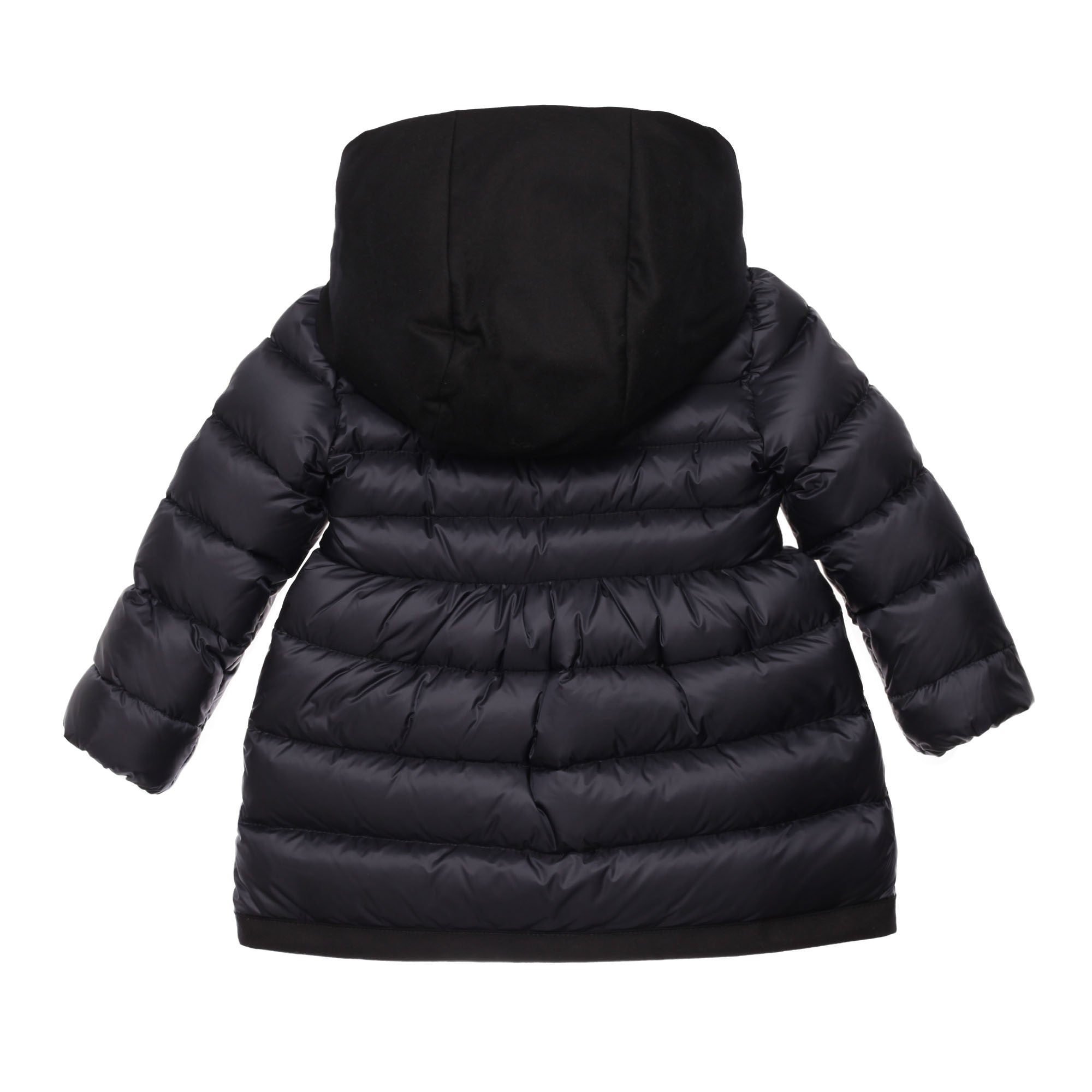 Baby Girls Navy Blue Patch Pocket Padded Down 'Ramla'Jacket - CÉMAROSE | Children's Fashion Store - 2