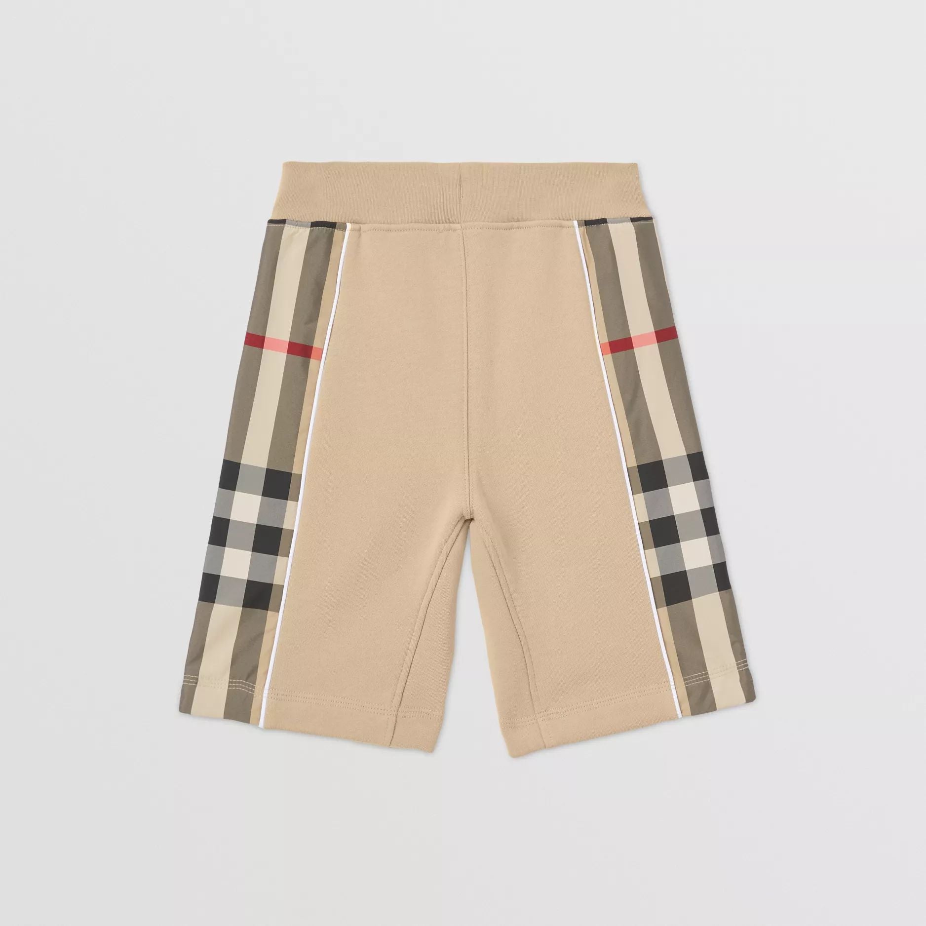 Boys & Girls Beige Cotton Shorts