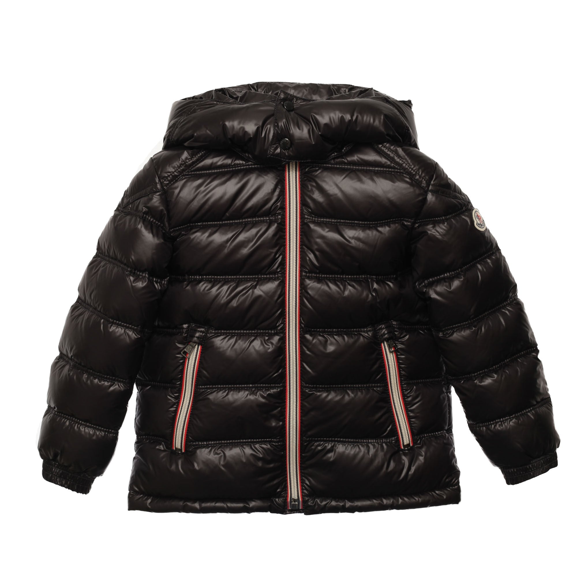 Boys & Girls Black Hooded Padded Down 'Gaston' Jacket - CÉMAROSE | Children's Fashion Store - 1