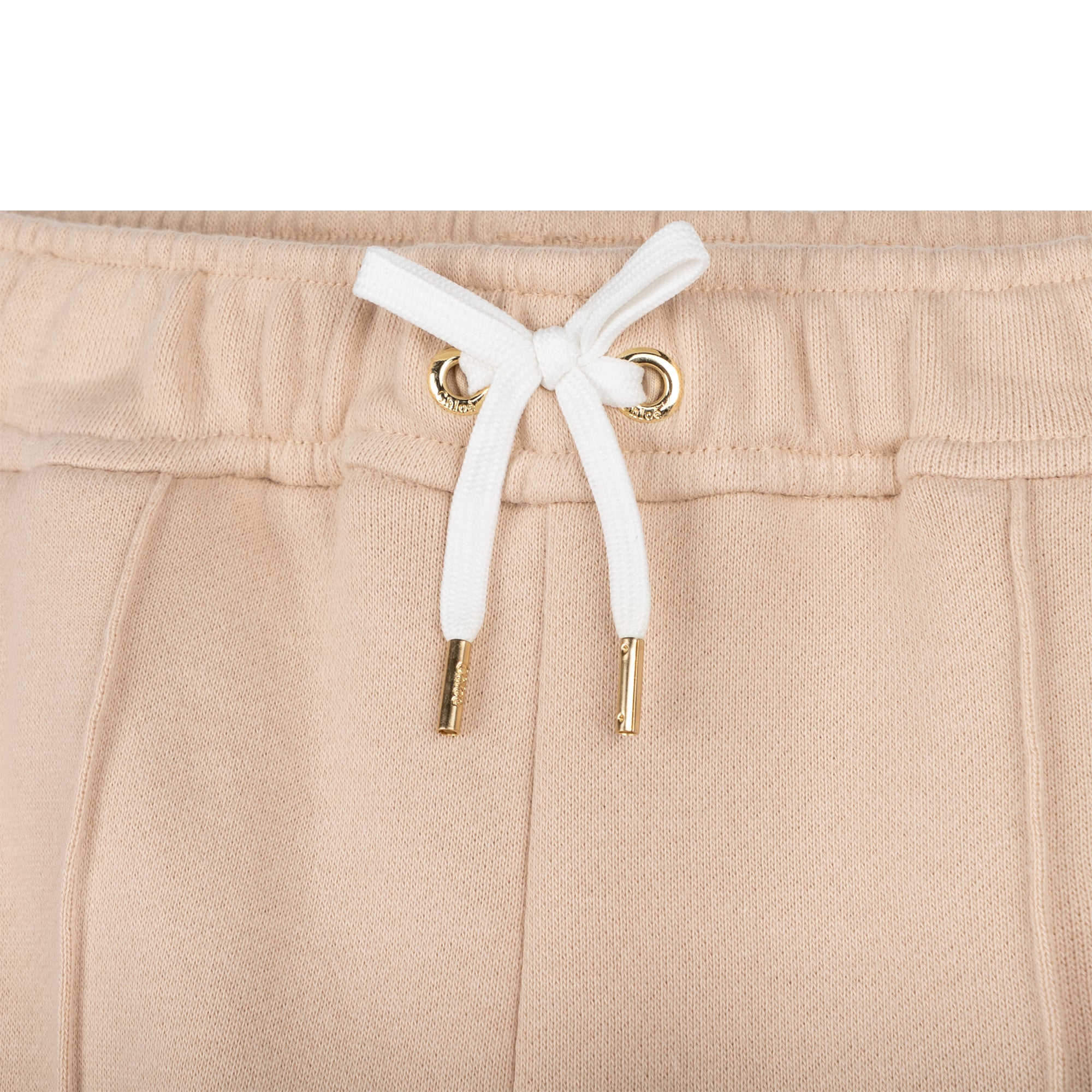 Boys & Girls Beige Cotton Trousers