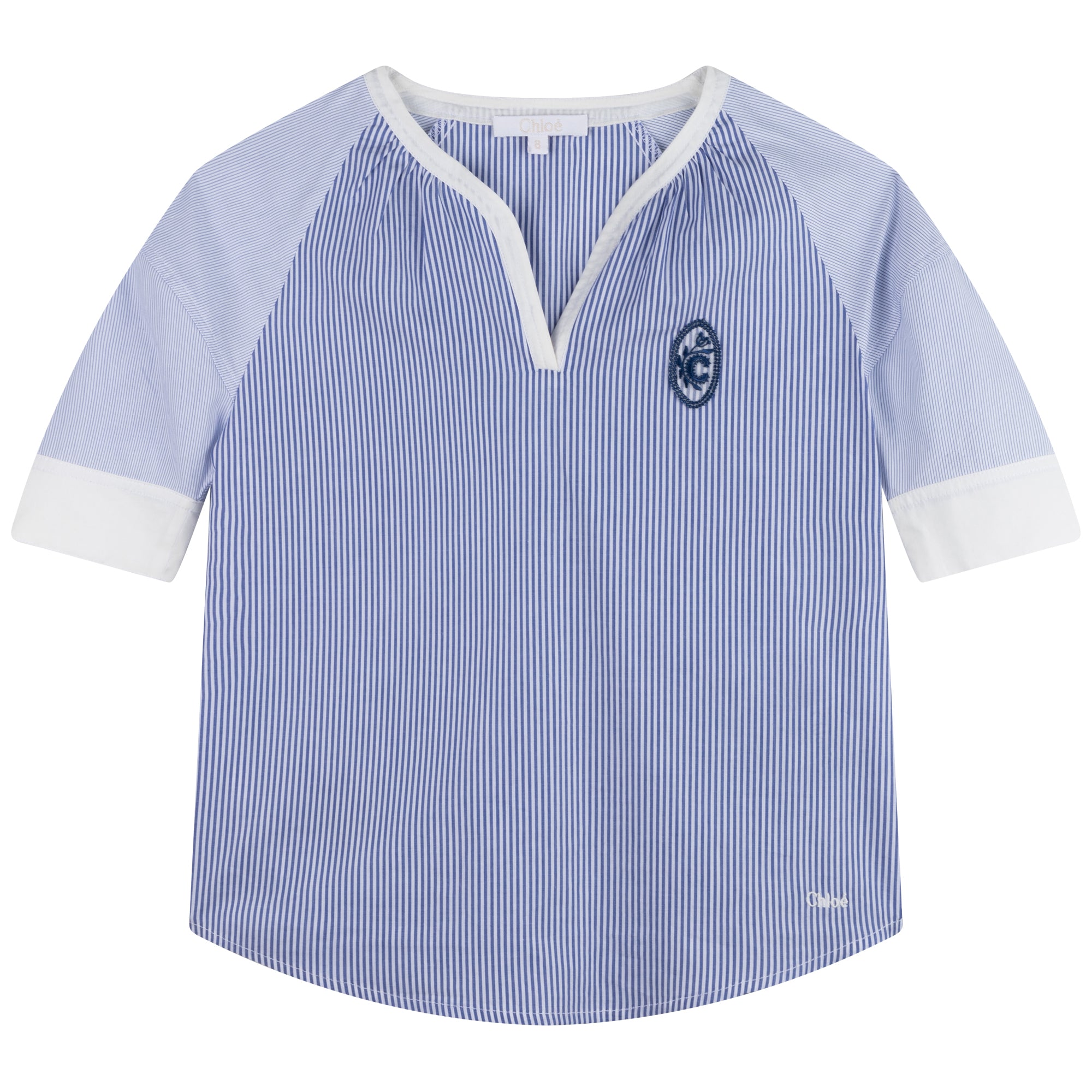 Boys Blue Cotton Shirt