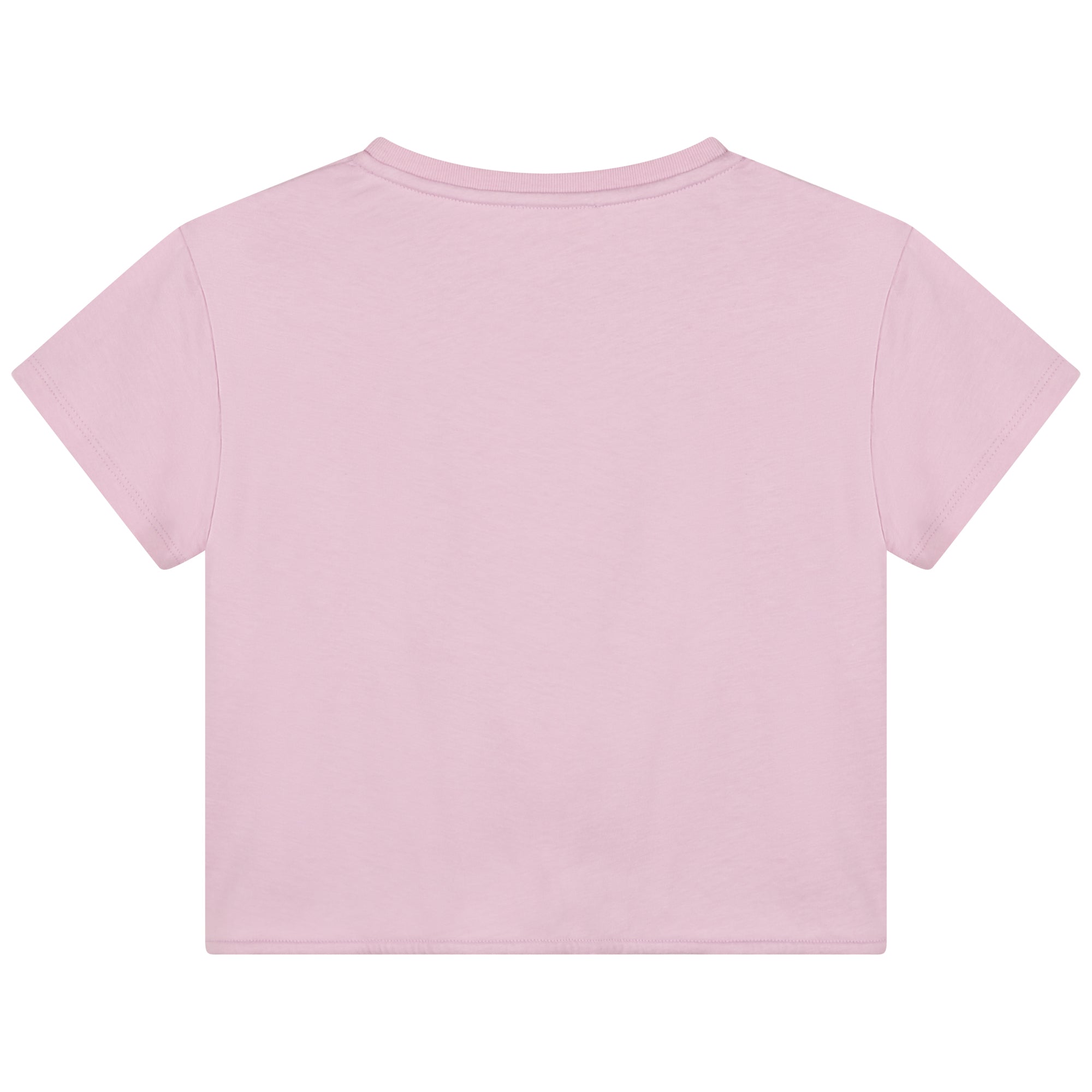 Boys & Girls Pink Cotton T-Shirt