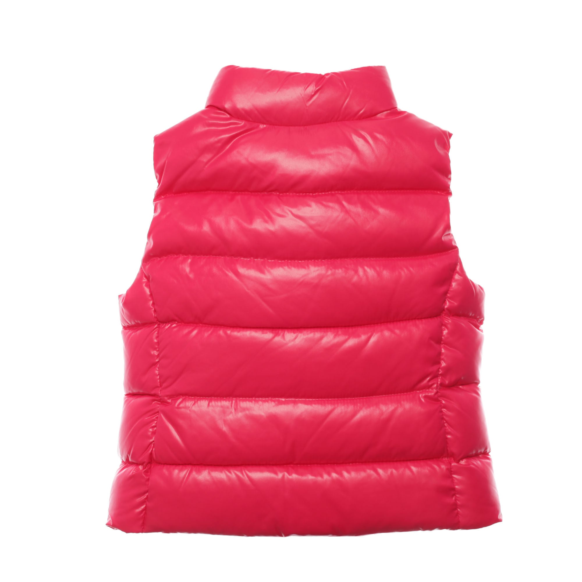 Baby Girls Pink Padded Down 'Ghany' Gilet - CÉMAROSE | Children's Fashion Store - 2