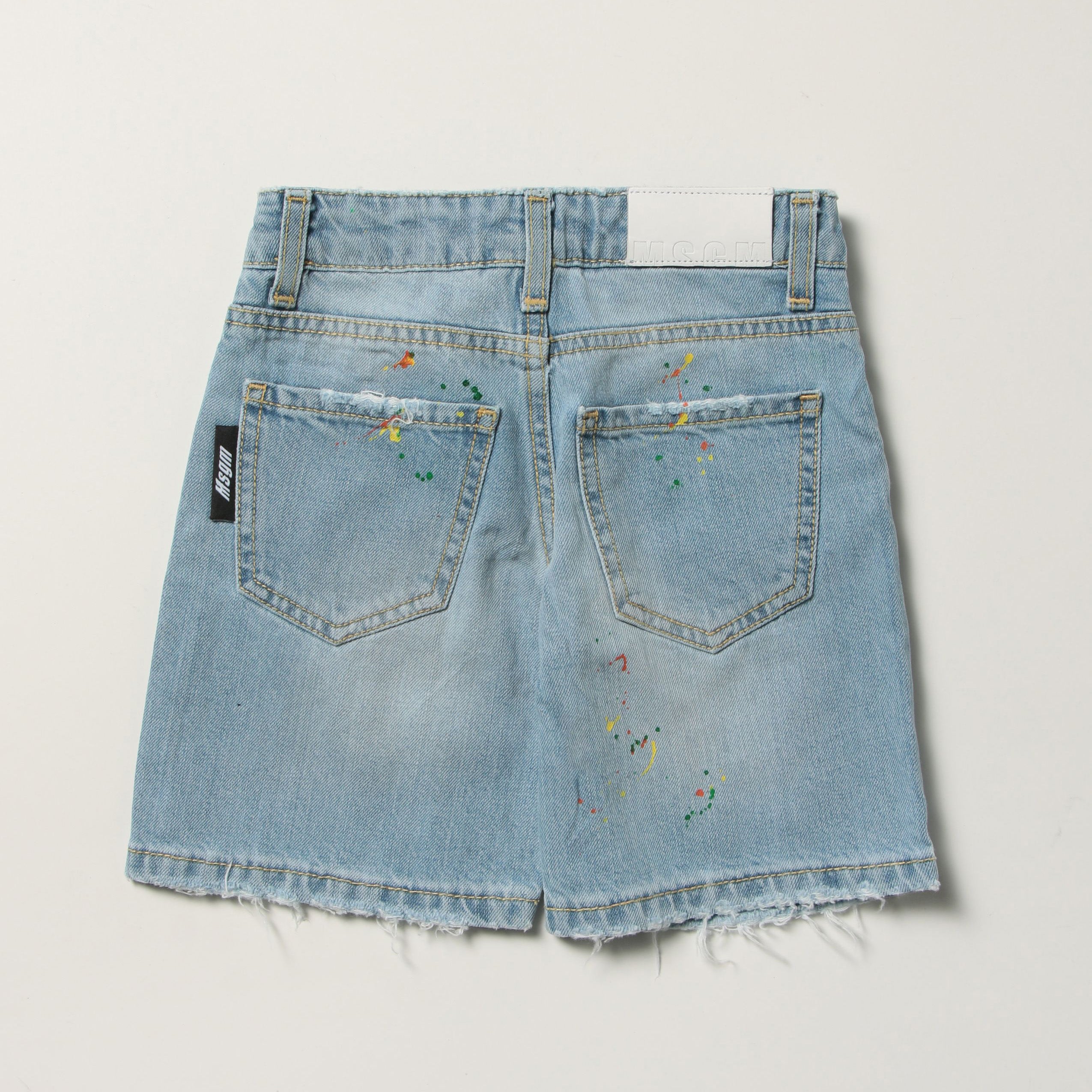 Boys & Girls Blue Denim Shorts