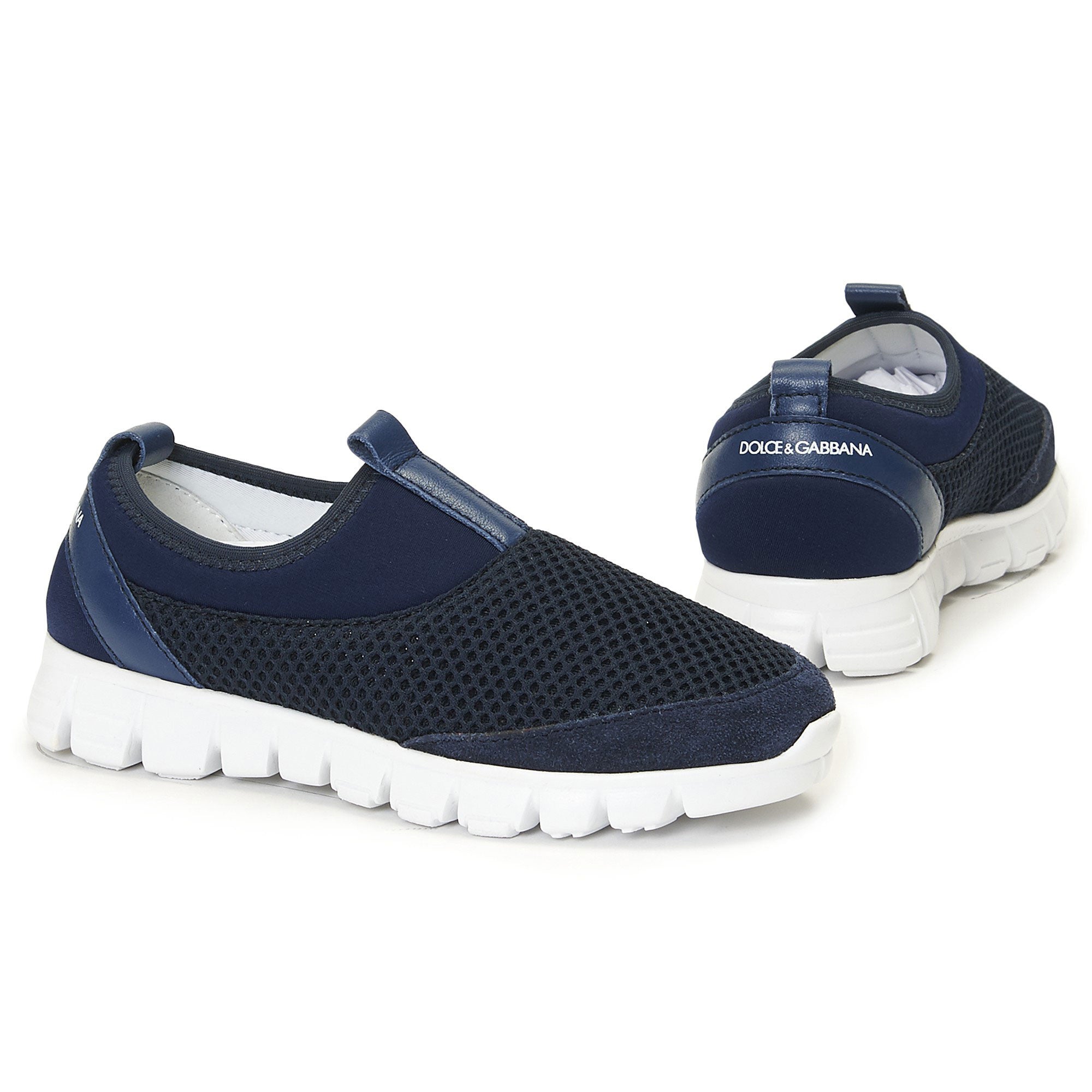 Boys Navy Blue Beachwear Mesh Shoes - CÉMAROSE | Children's Fashion Store