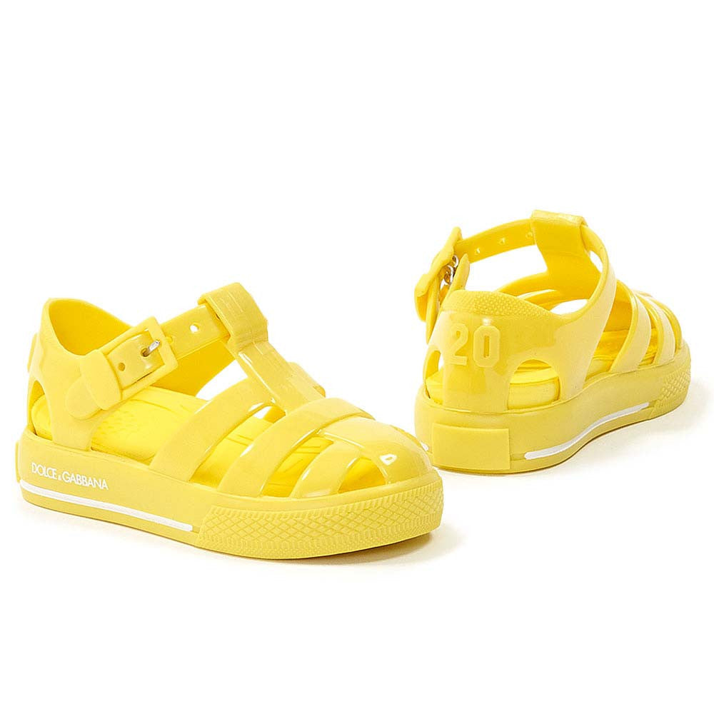 Boys &Girls Yellow Pvc Sandal - CÉMAROSE | Children's Fashion Store