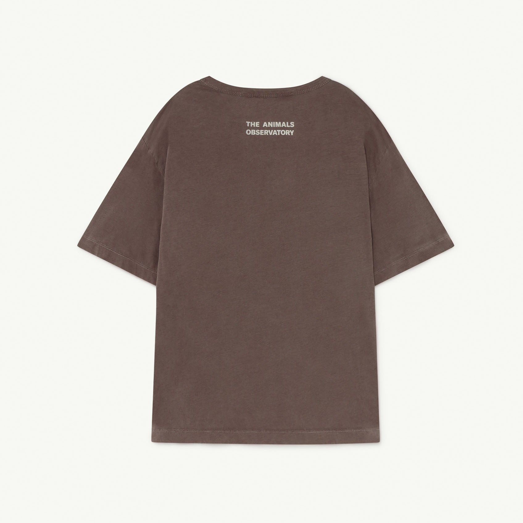 Boys & Girls Brown Logo Cotton T-Shirt