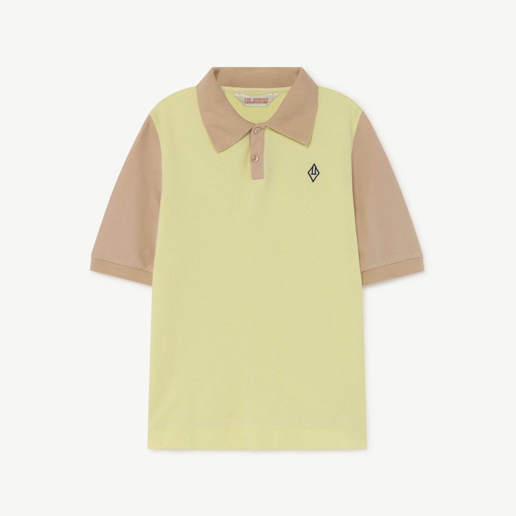 Boys & Girls Yellow Cotton Polo Shirt