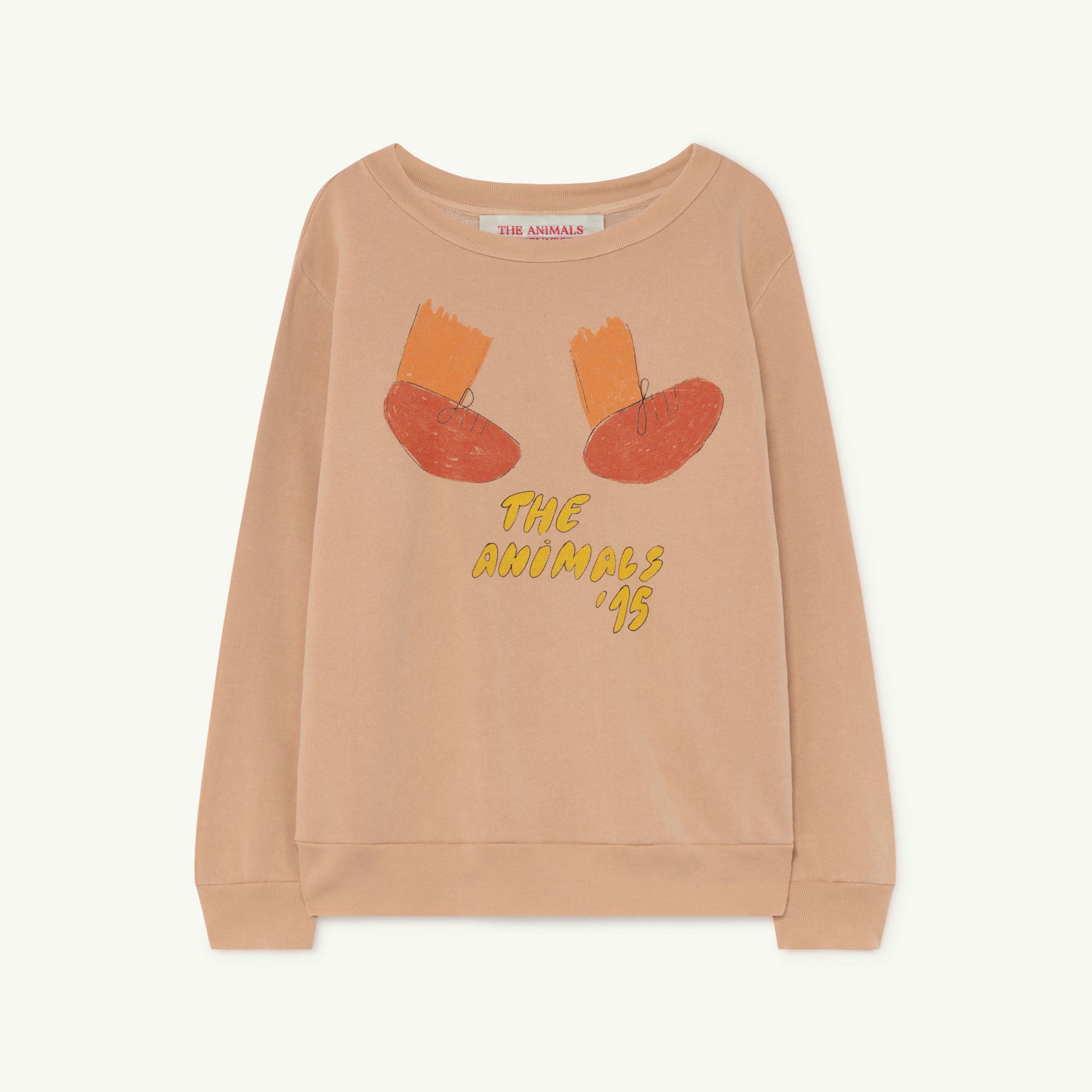 Boys & Girls Pink Logo Cotton Sweatshirt