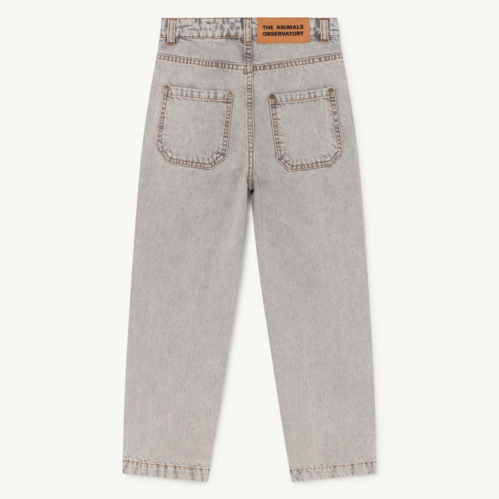 Boys & Girls Grey Logo Denim Trousers