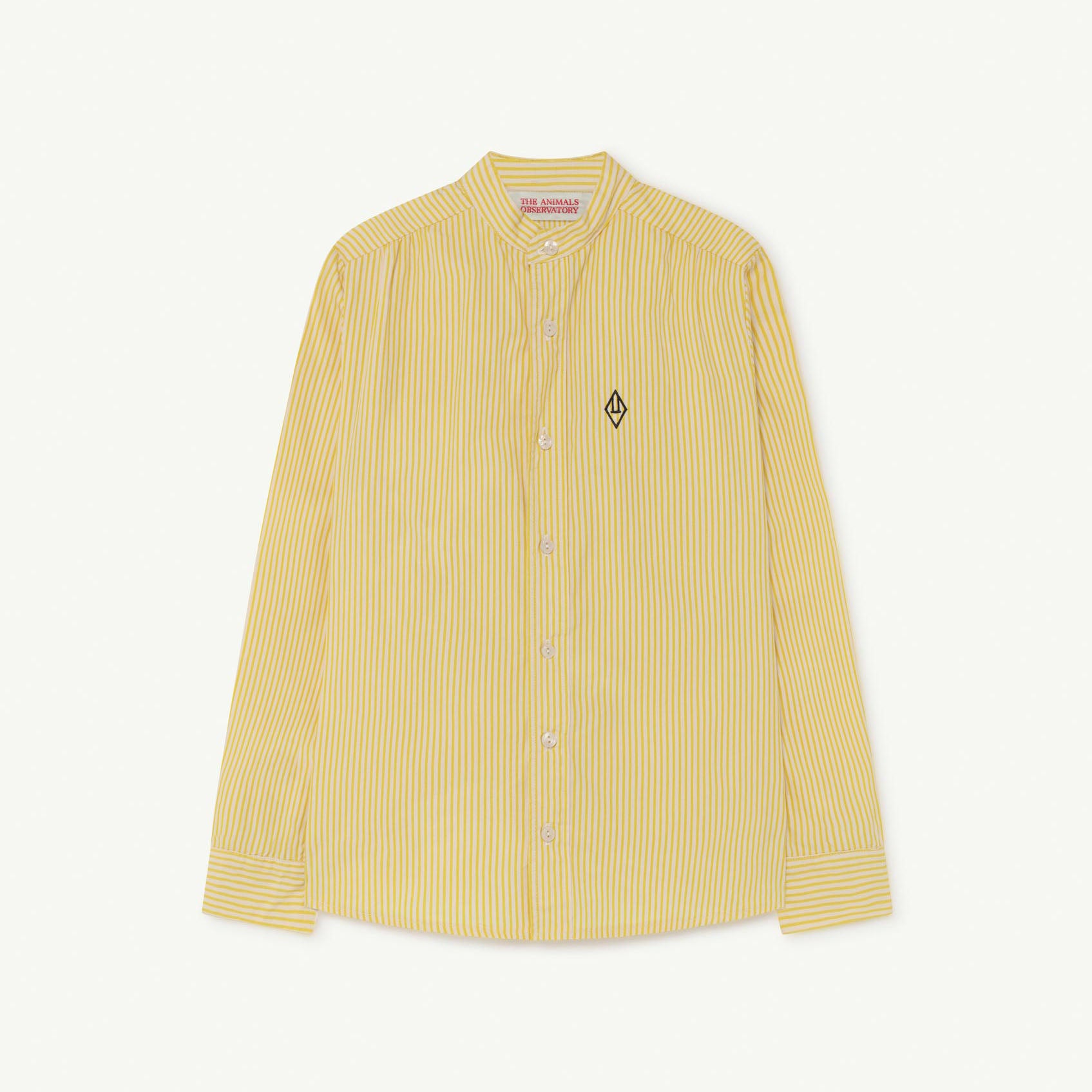 Boys & Girls Yellow Stripes Cotton Shirt