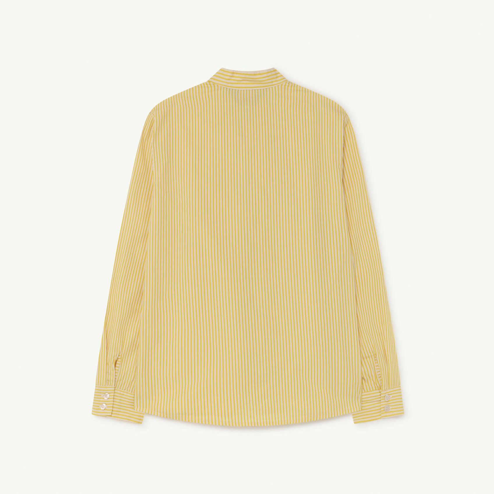 Boys & Girls Yellow Stripes Cotton Shirt