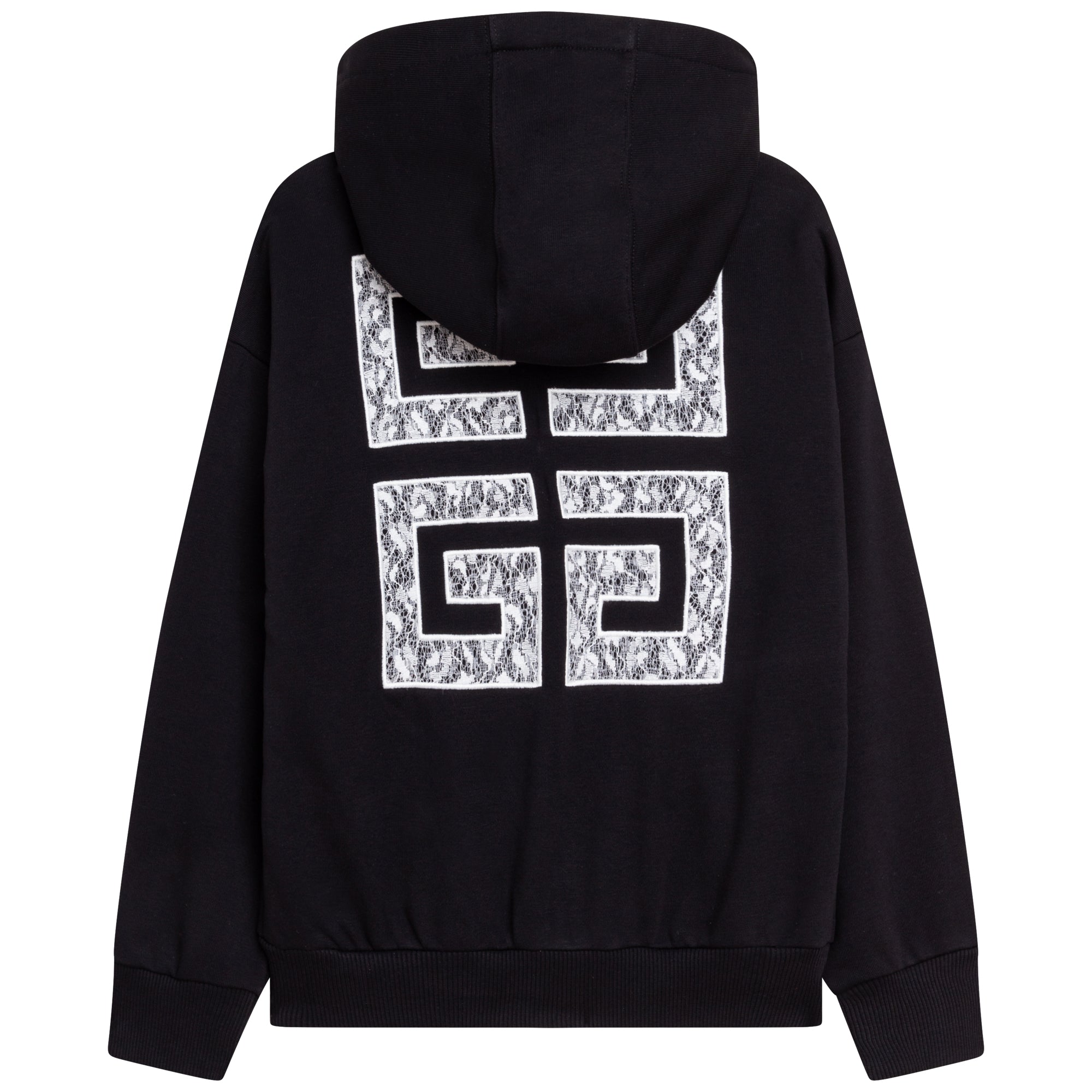 Boys Black Zip-Up Top