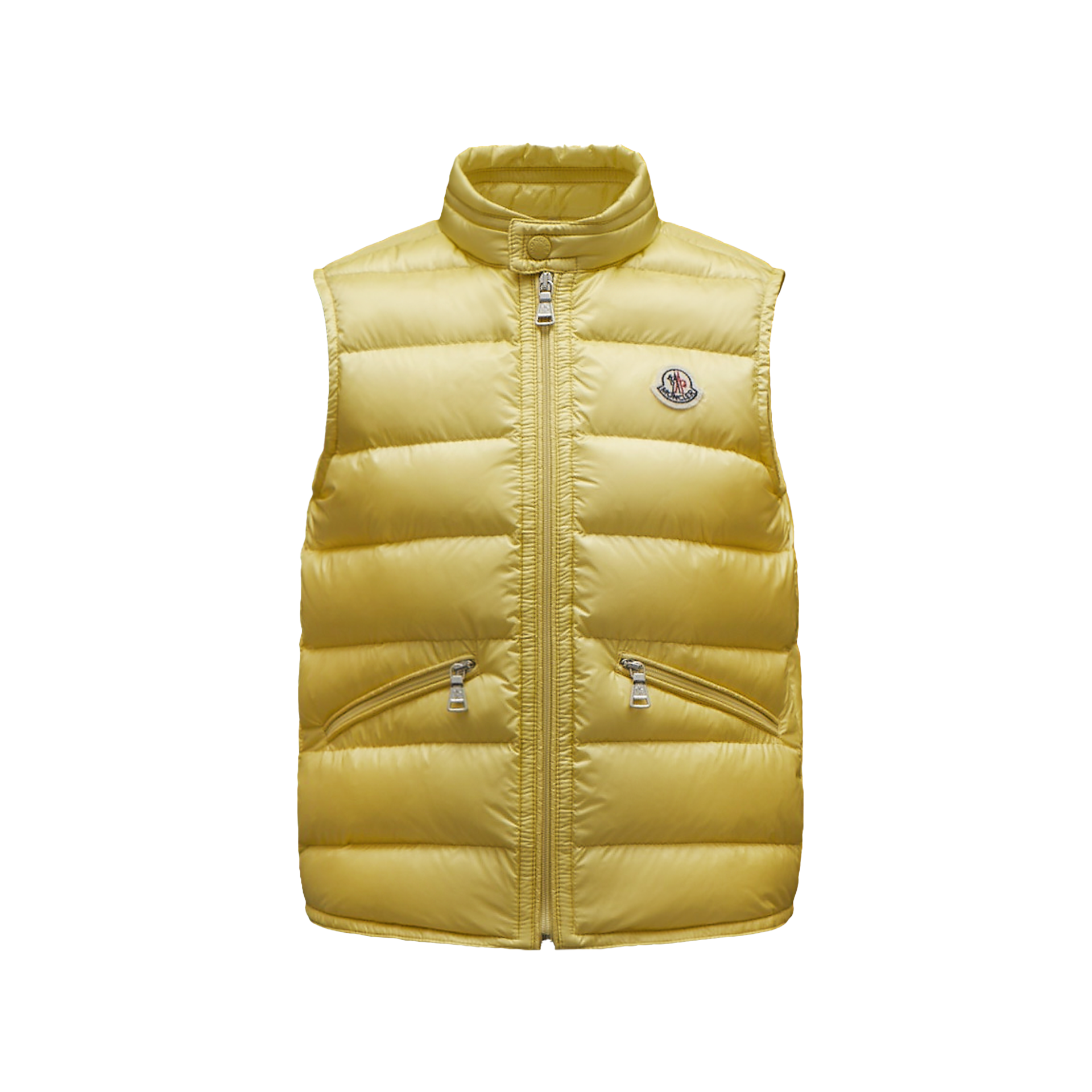 Boys & Girls Yellow 'GUI' Padded Down Vest