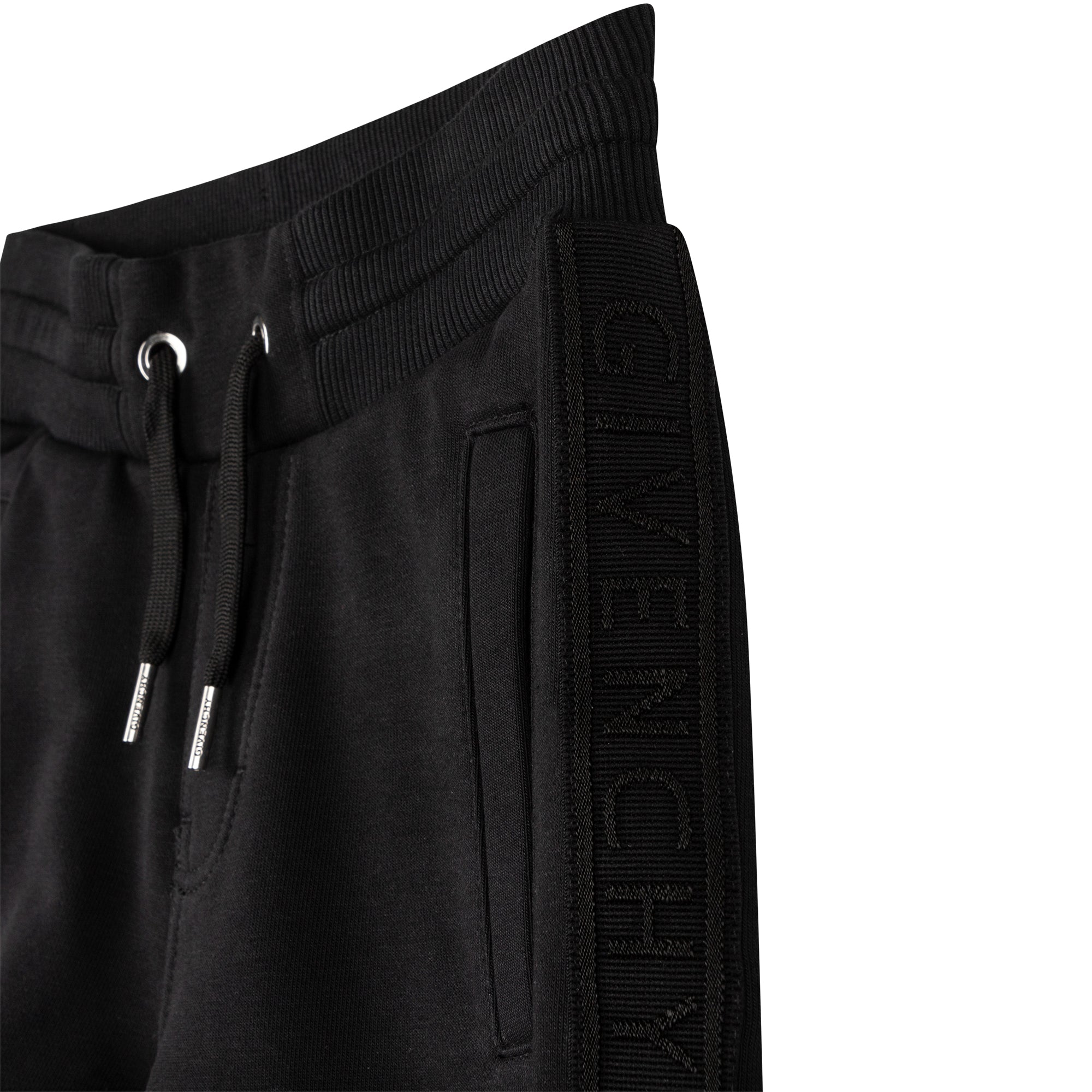 Boys Black Cotton Shorts