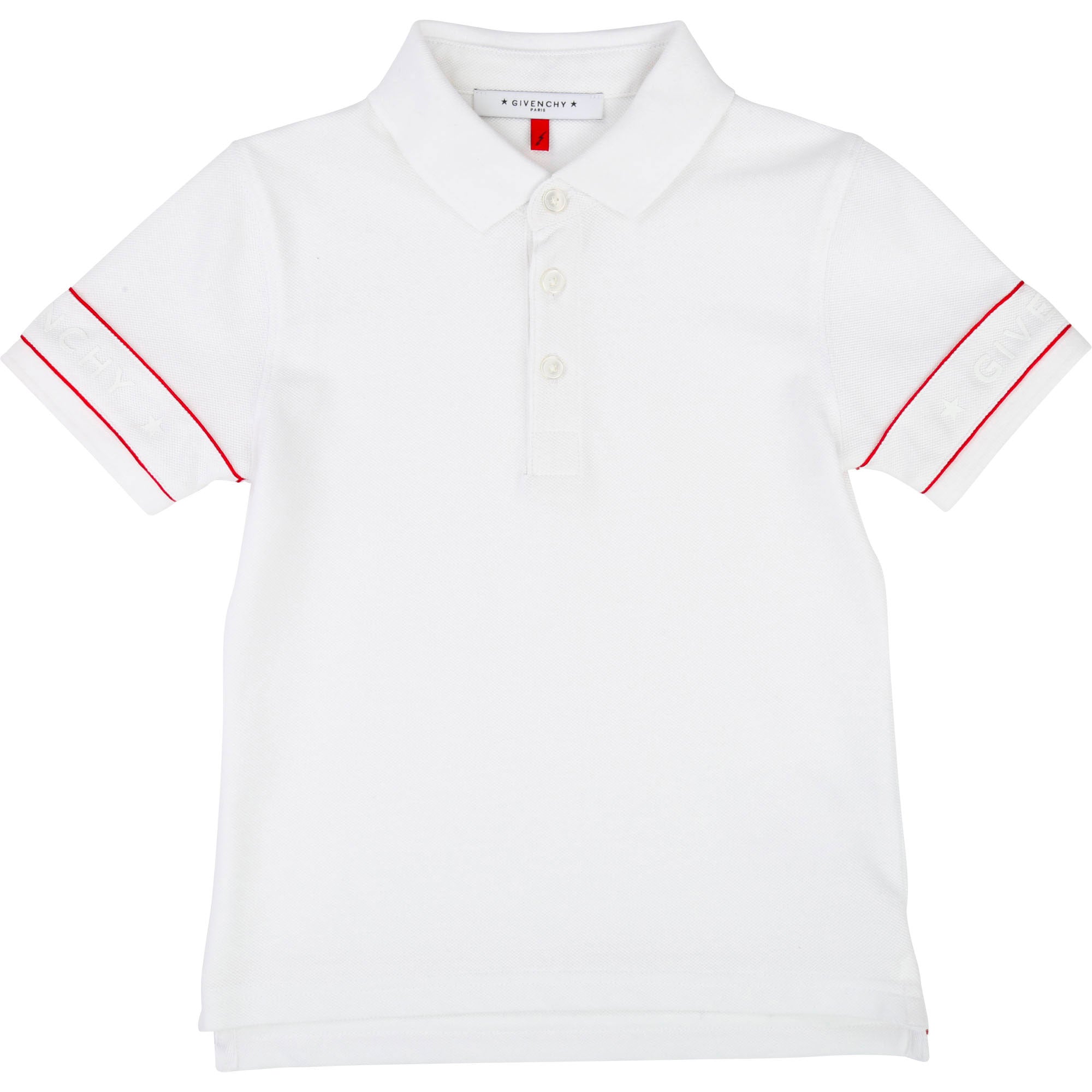 Boys White Polo Shirt