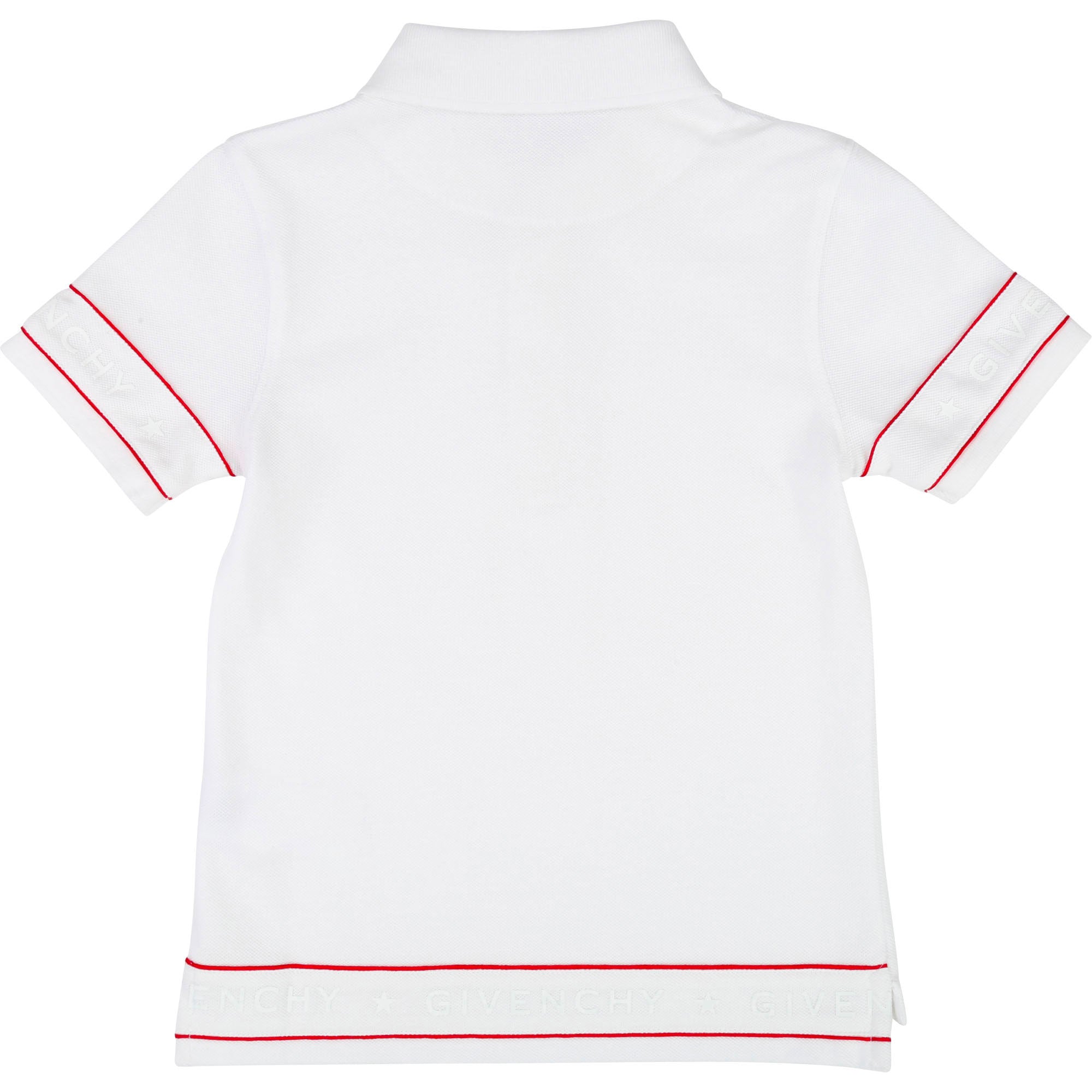 Boys White Polo Shirt