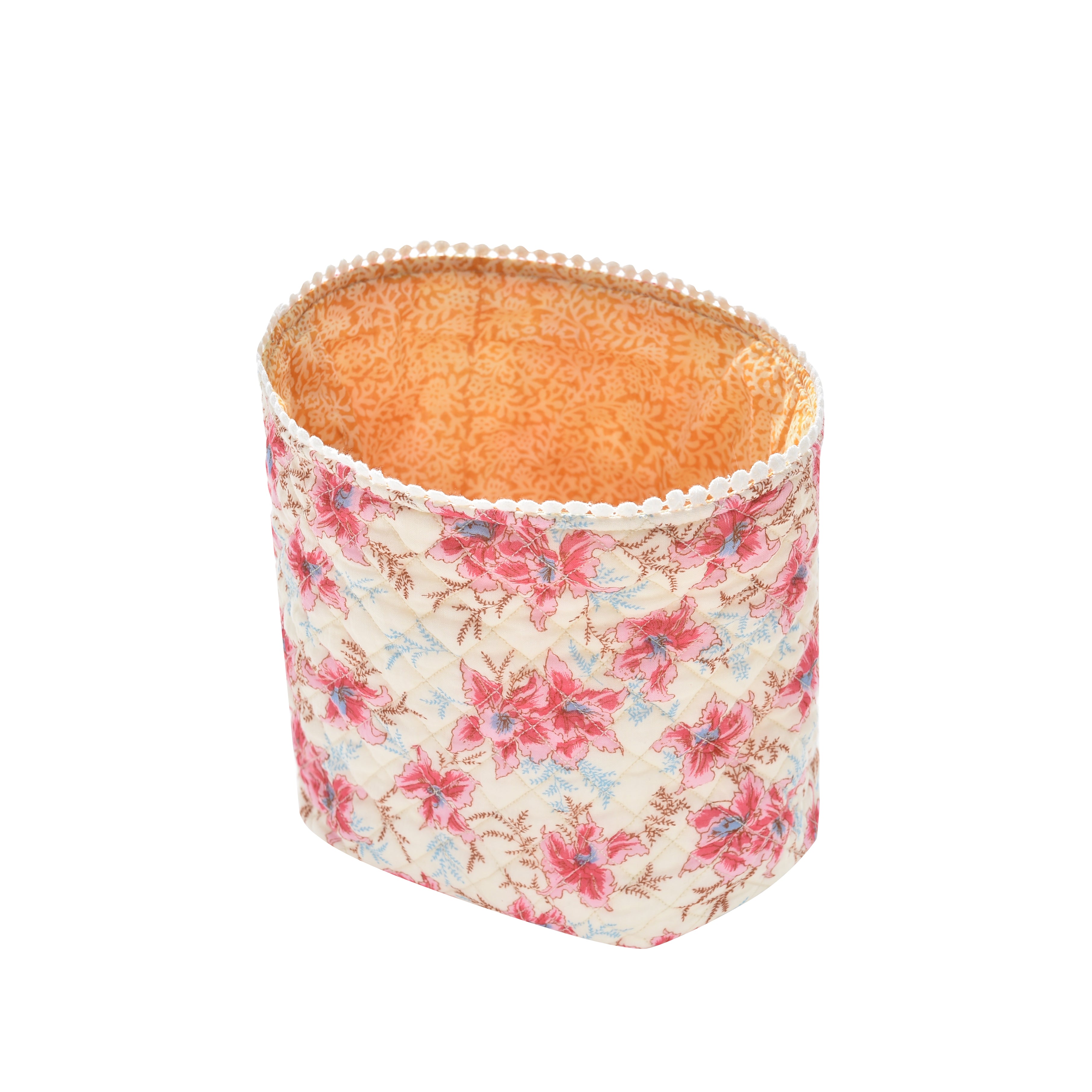 Boys & Girls Pink Floral Storage Bag