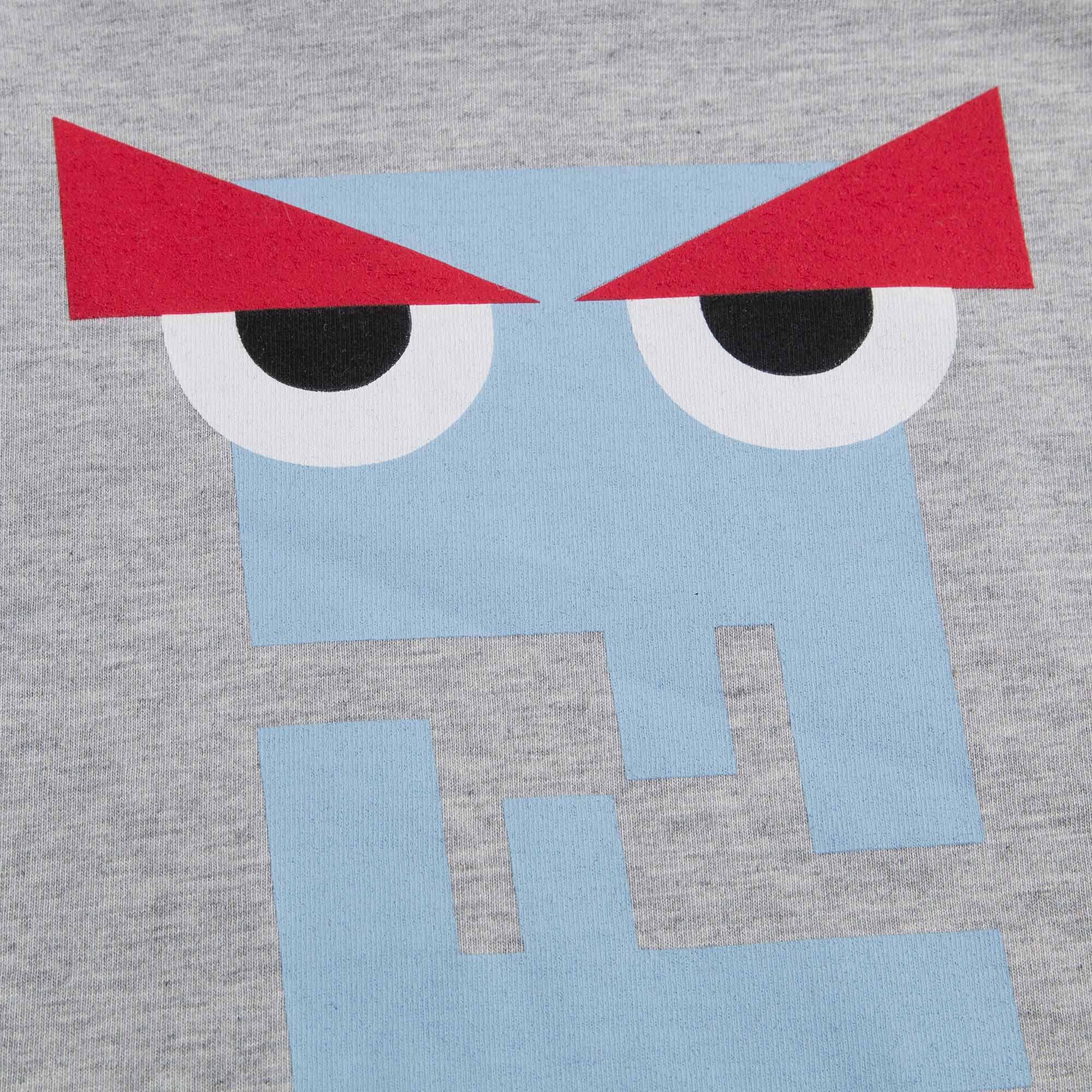 Baby Boys Light Grey Monster Printed T-Shirt - CÉMAROSE | Children's Fashion Store - 7