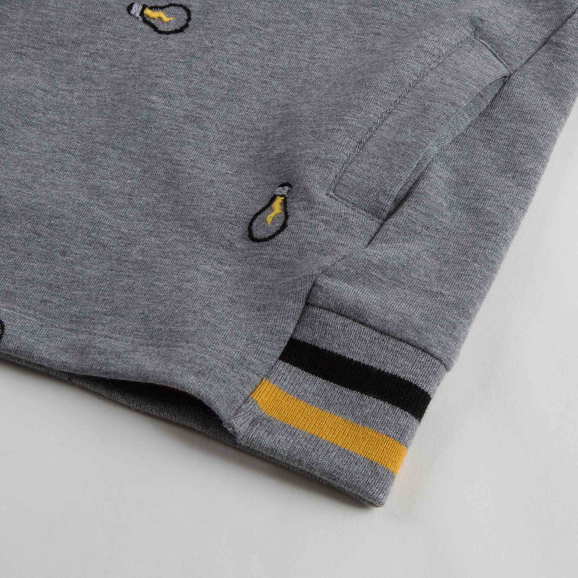 Boys Dark Grey Embroidered Lightbulb Sweatshirt - CÉMAROSE | Children's Fashion Store - 3