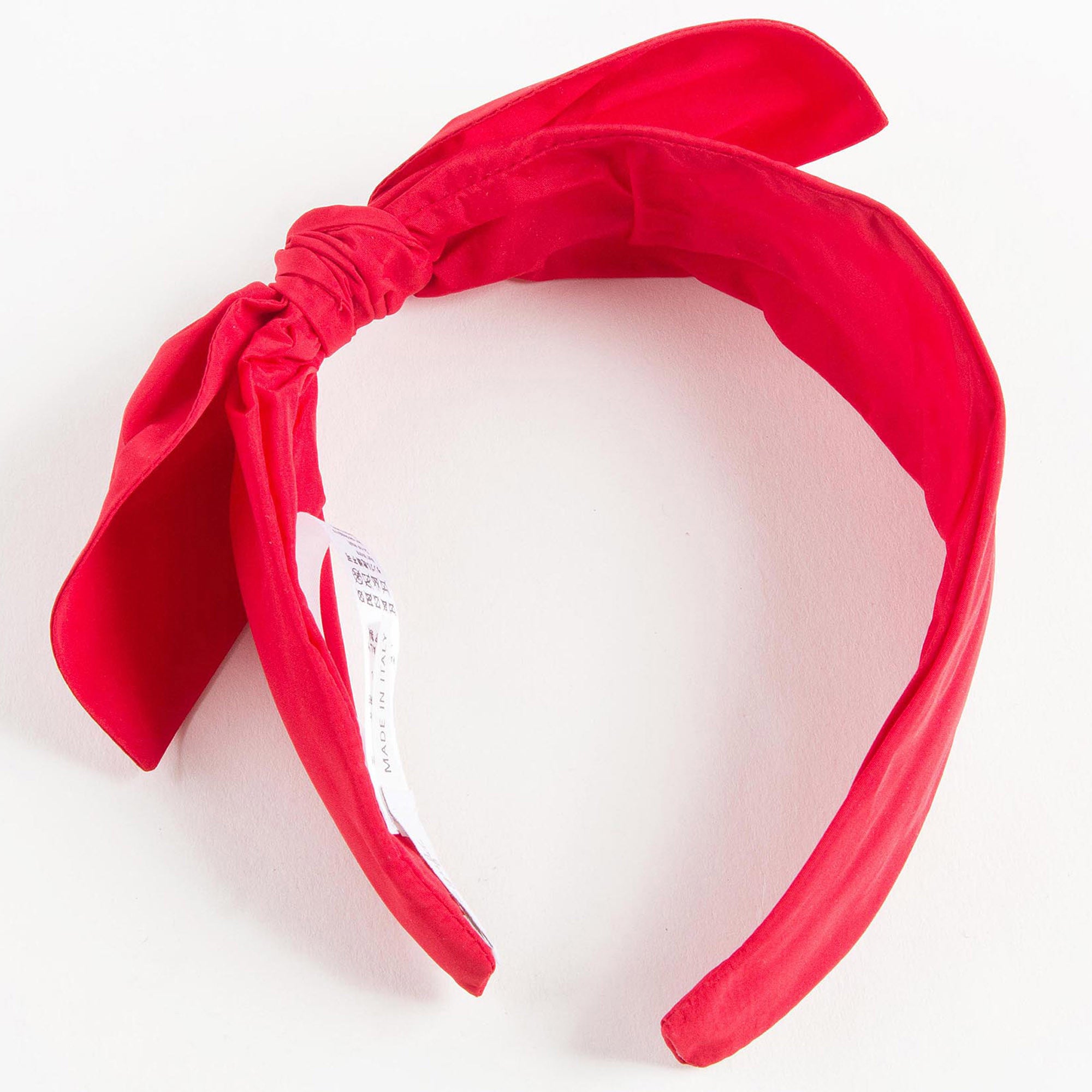 Girls Red Bow Trims Hairband - CÉMAROSE | Children's Fashion Store - 1