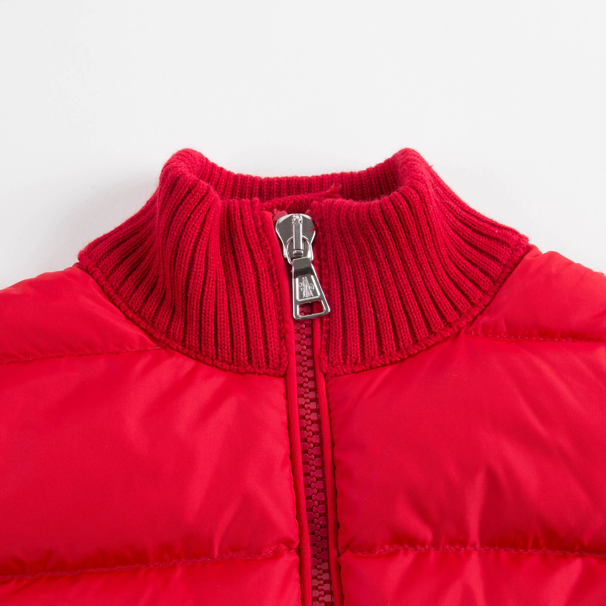 Boys Red "MAGLIA TRICOT" Cardigan