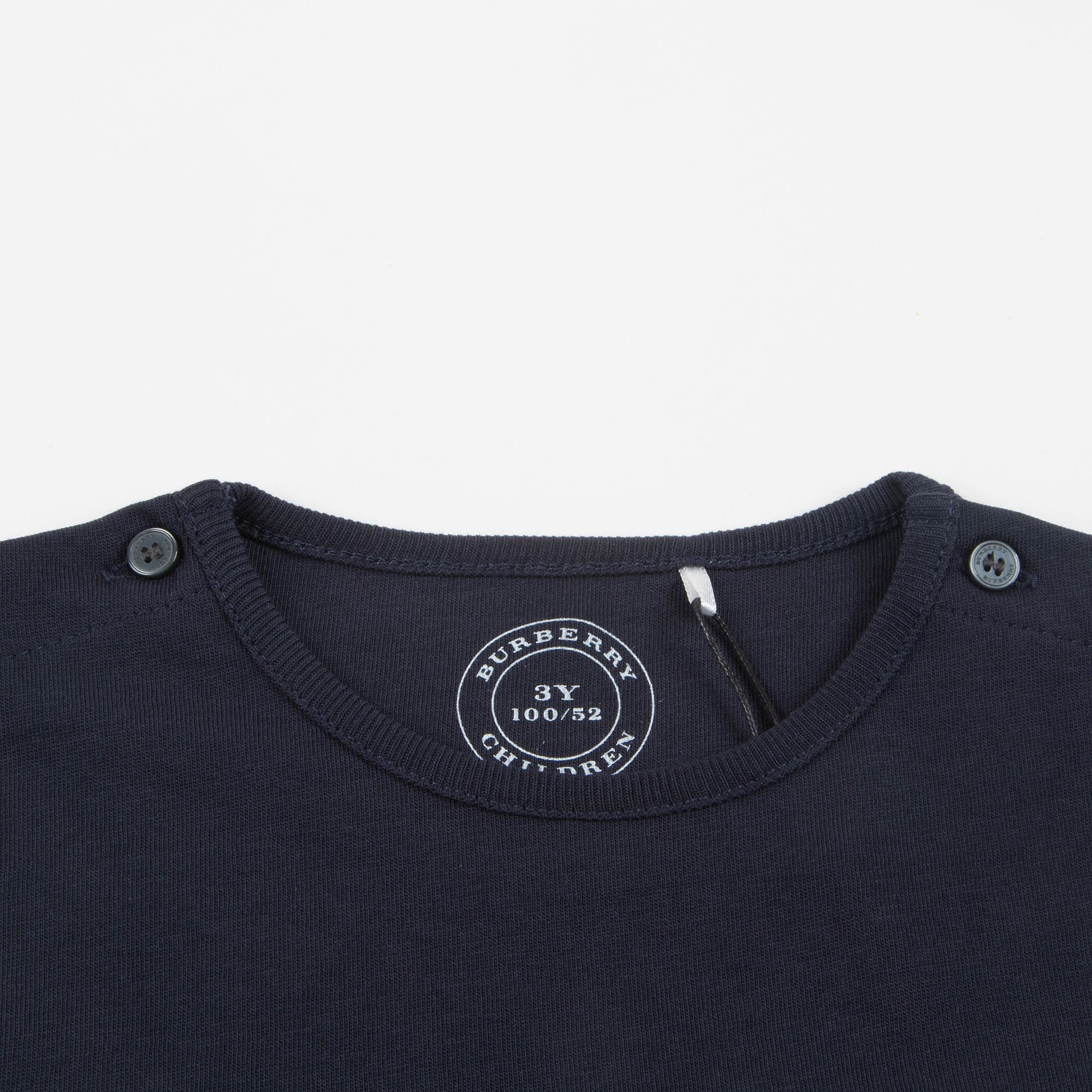 Baby Boys True Navy Cotton T-shirt