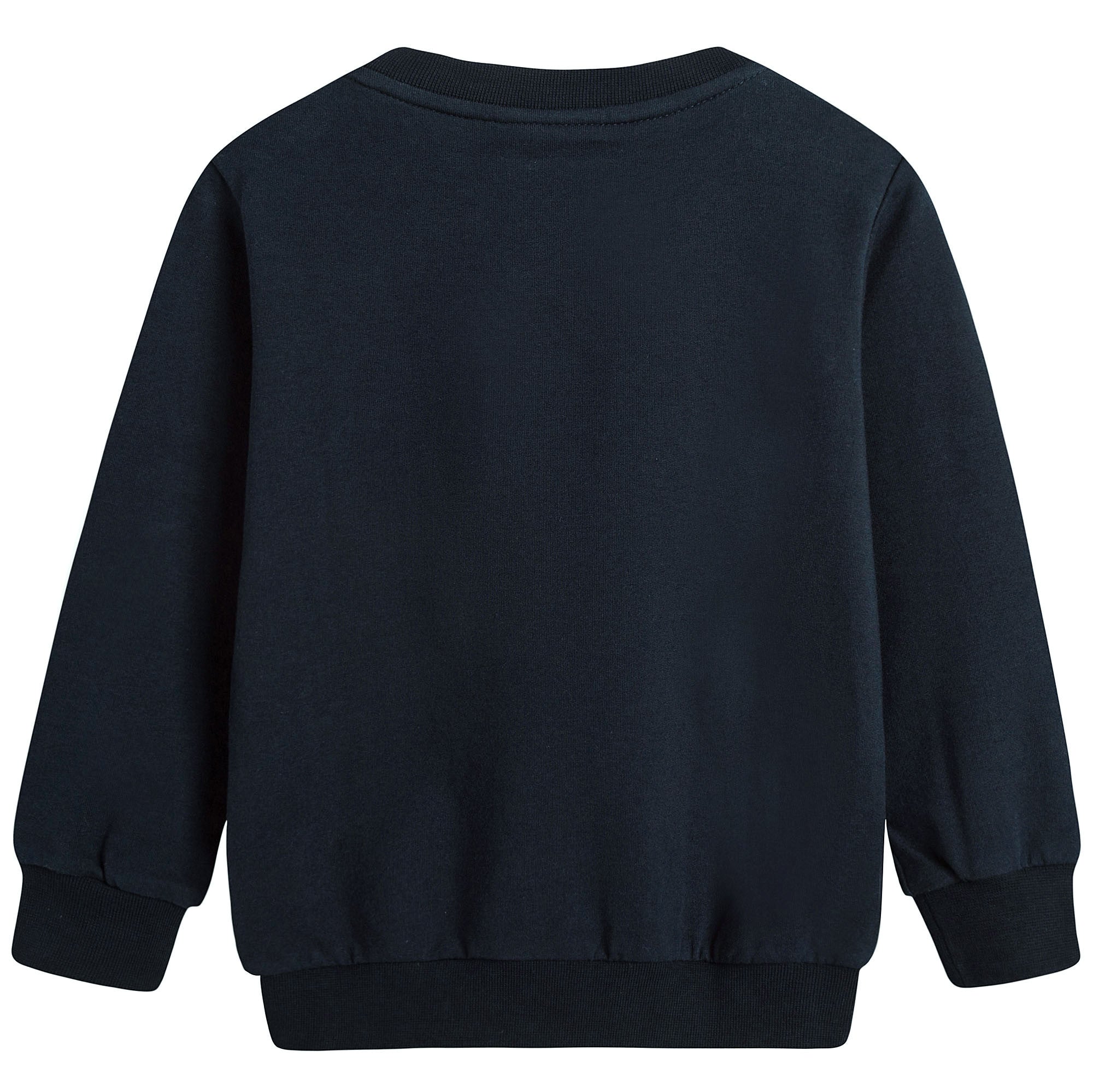 Boys Navy Blue Embroidered Lightbulb Sweatshirt - CÉMAROSE | Children's Fashion Store - 2