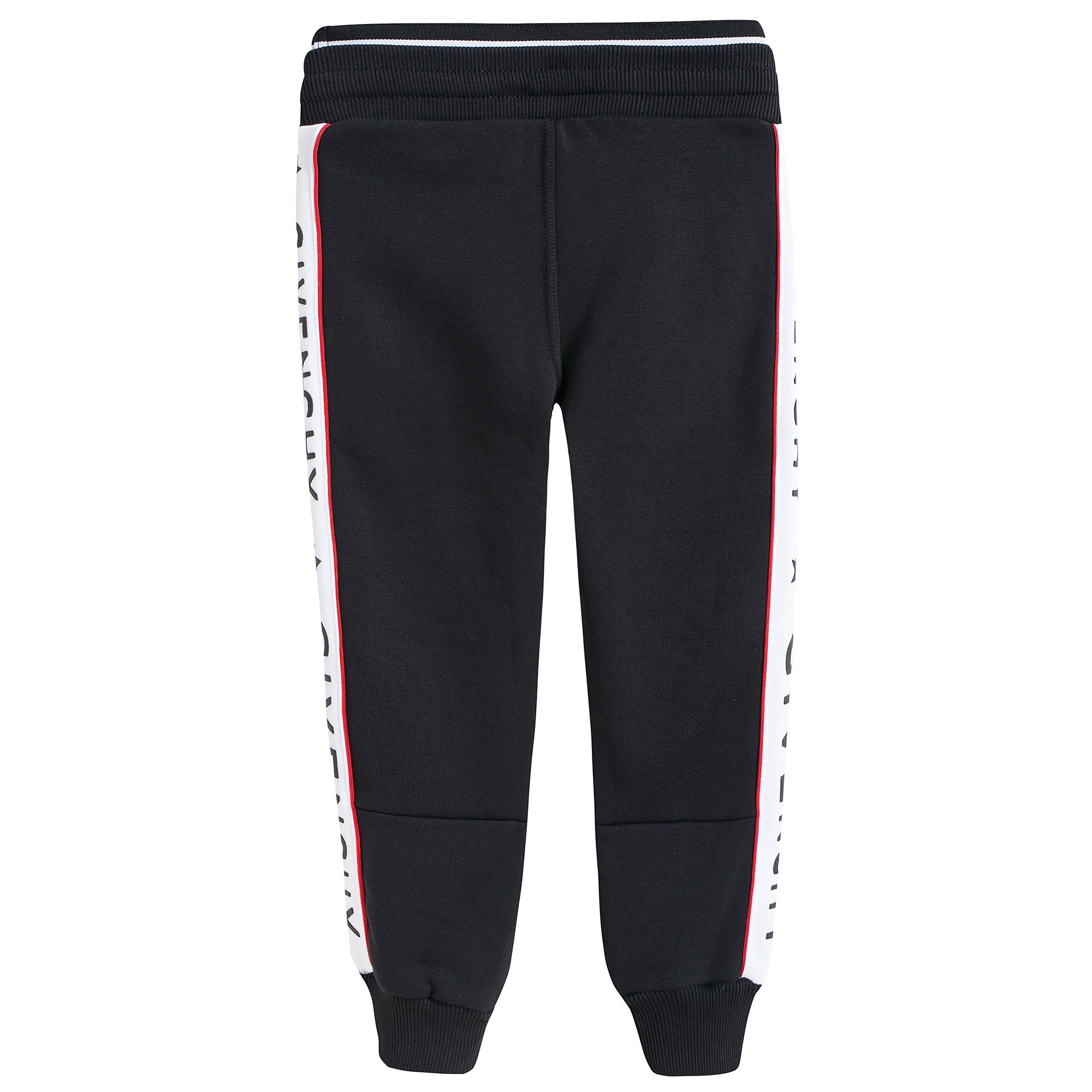 Boys Black Logo Tracksuit Trousers