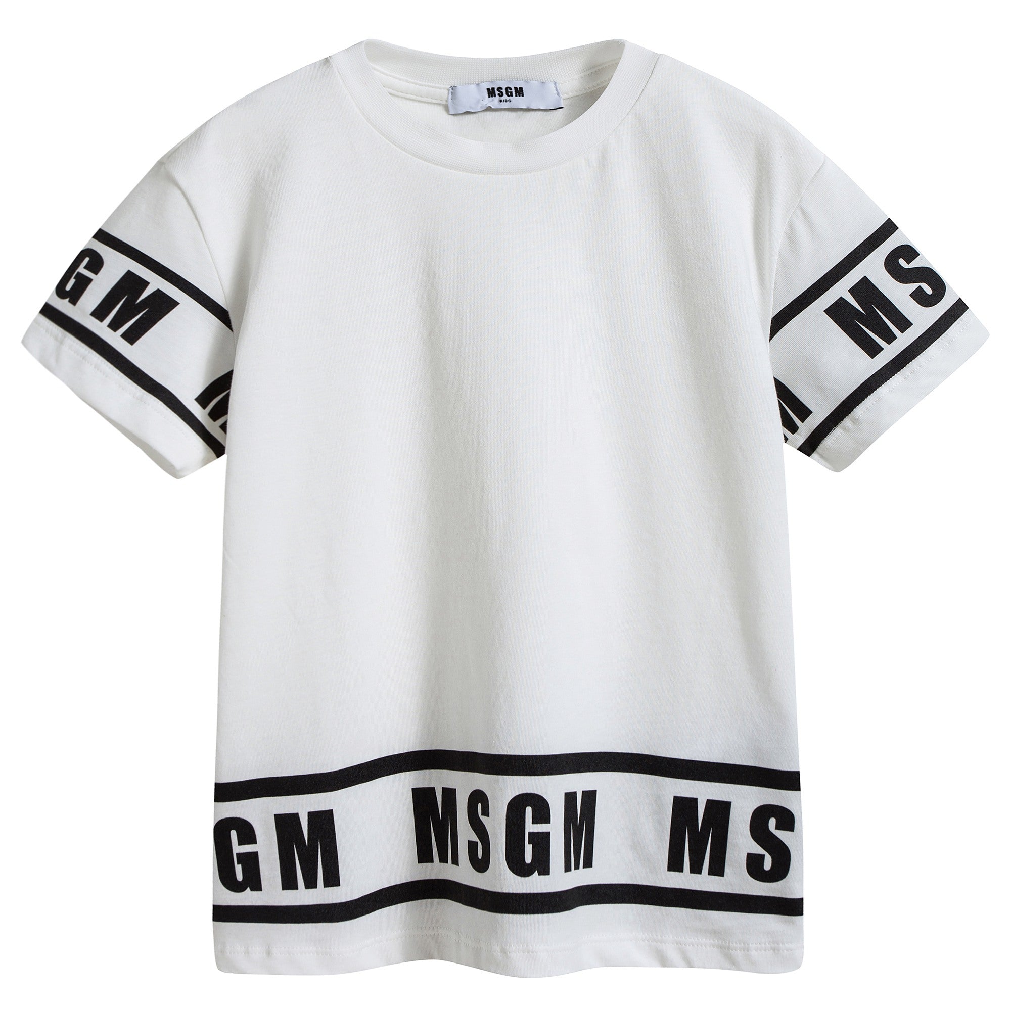 Boys White Logo T-shirt