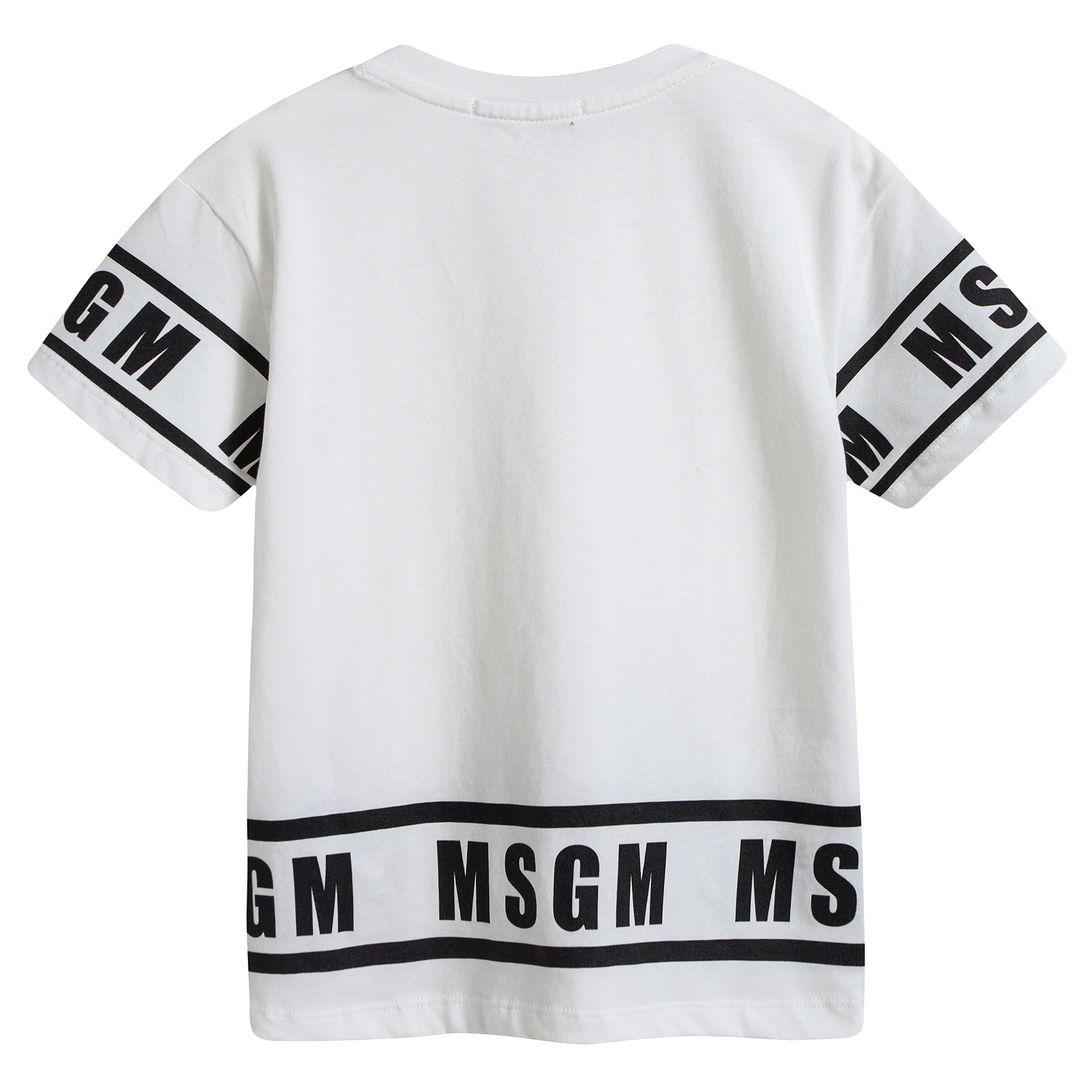 Boys White Logo T-shirt