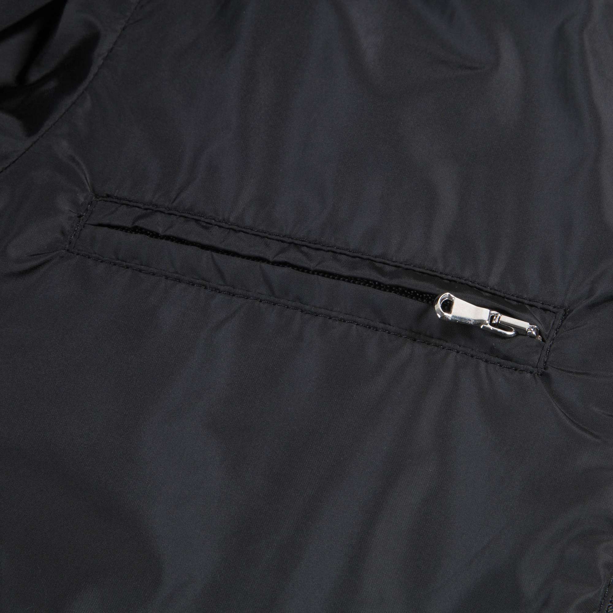 Boys Black Nylon Jacket