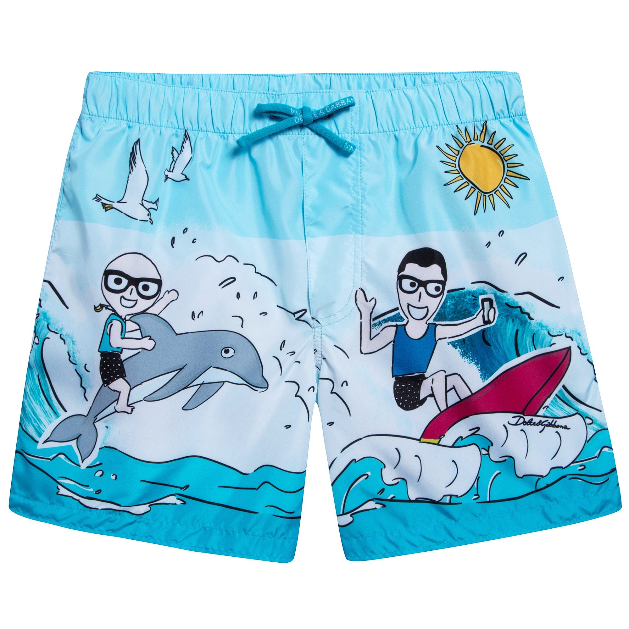 Boys Blue "DG" Family Surfing Shorts