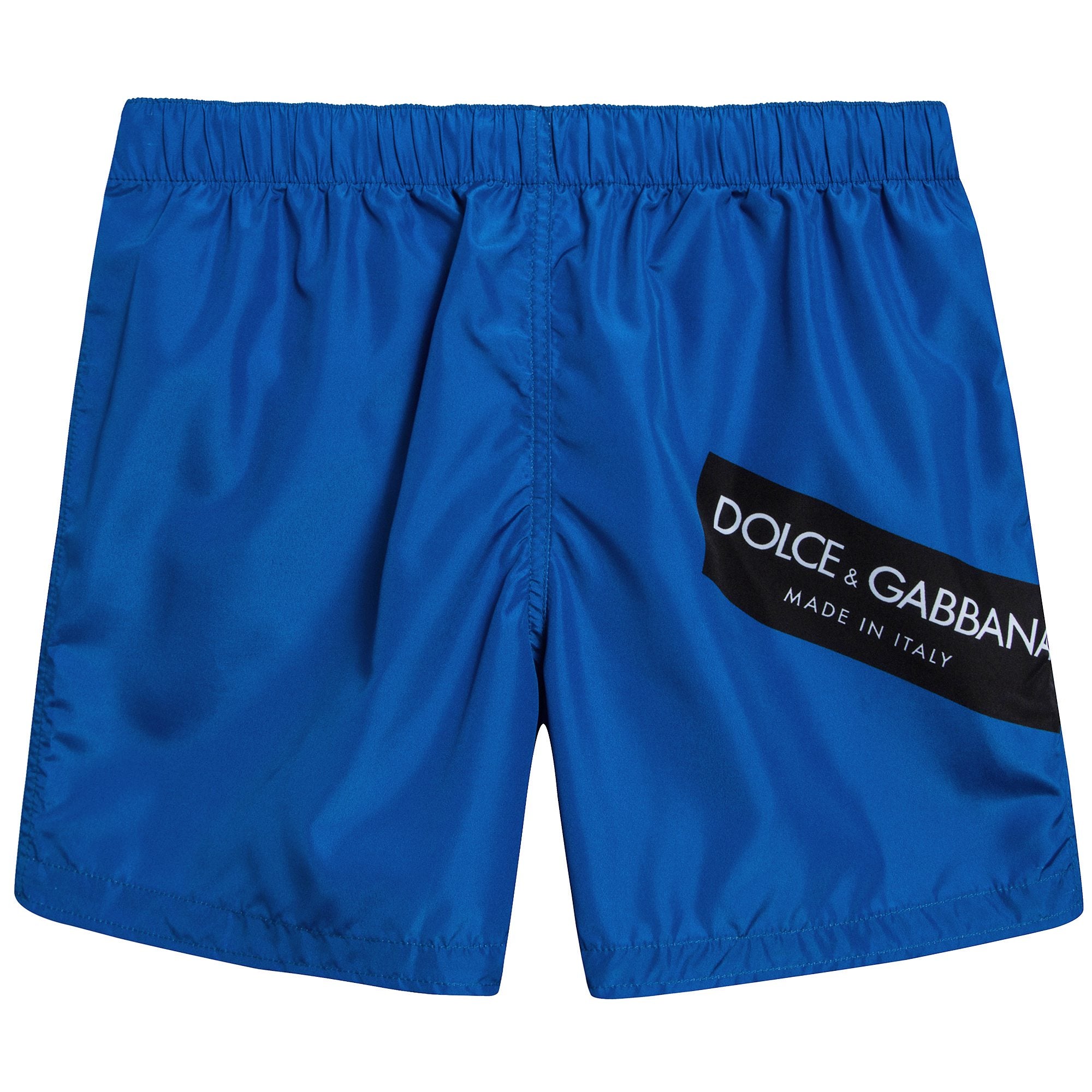 Boys Blue Logo Swim Shorts