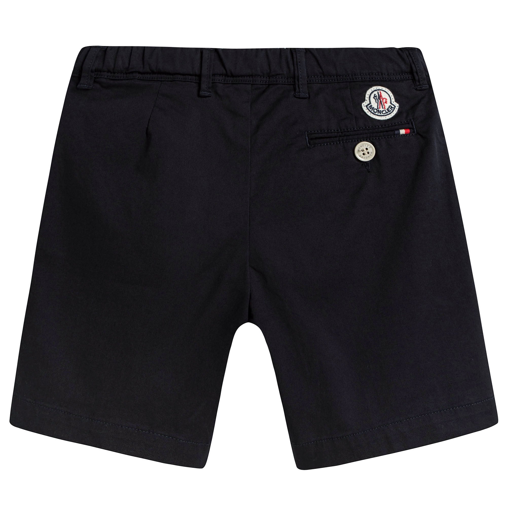 Boys Navy Blue Cotton Bermuda Short