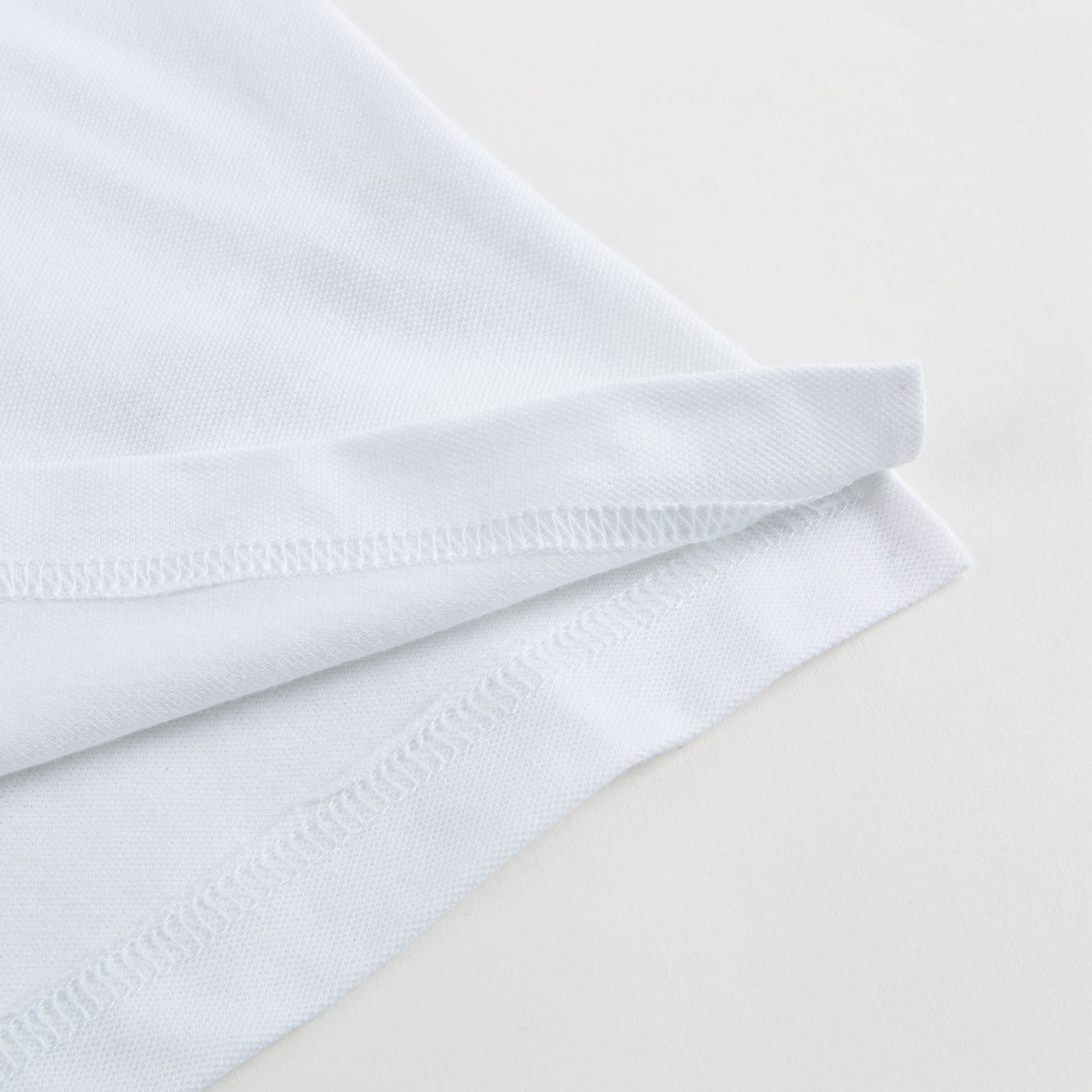 Boys White Cotton Polo Shirt