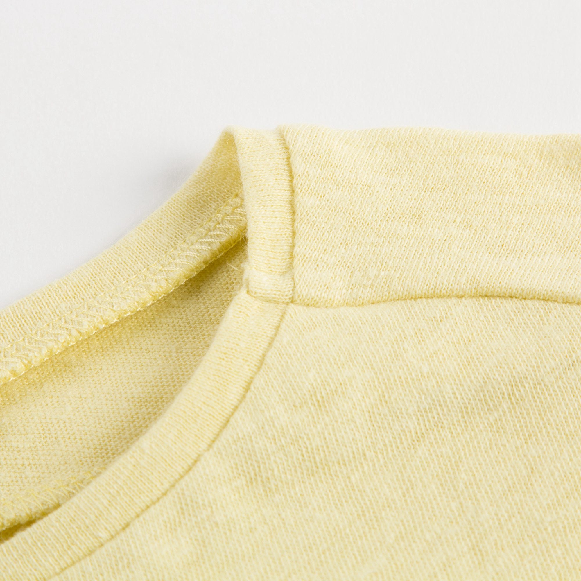 Boys & Girls Light Yellow Jersey T-shirt