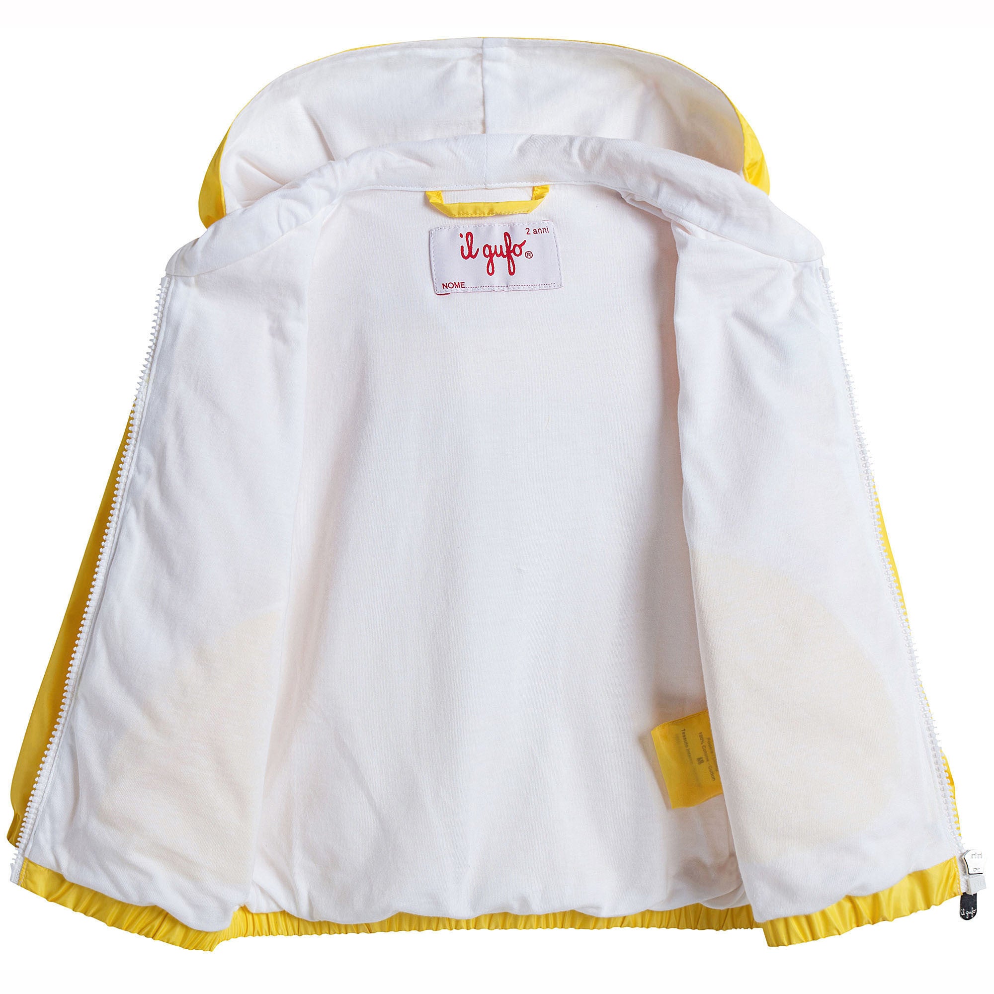 Boys Yellow Showerproof Jacket - CÉMAROSE | Children's Fashion Store - 2