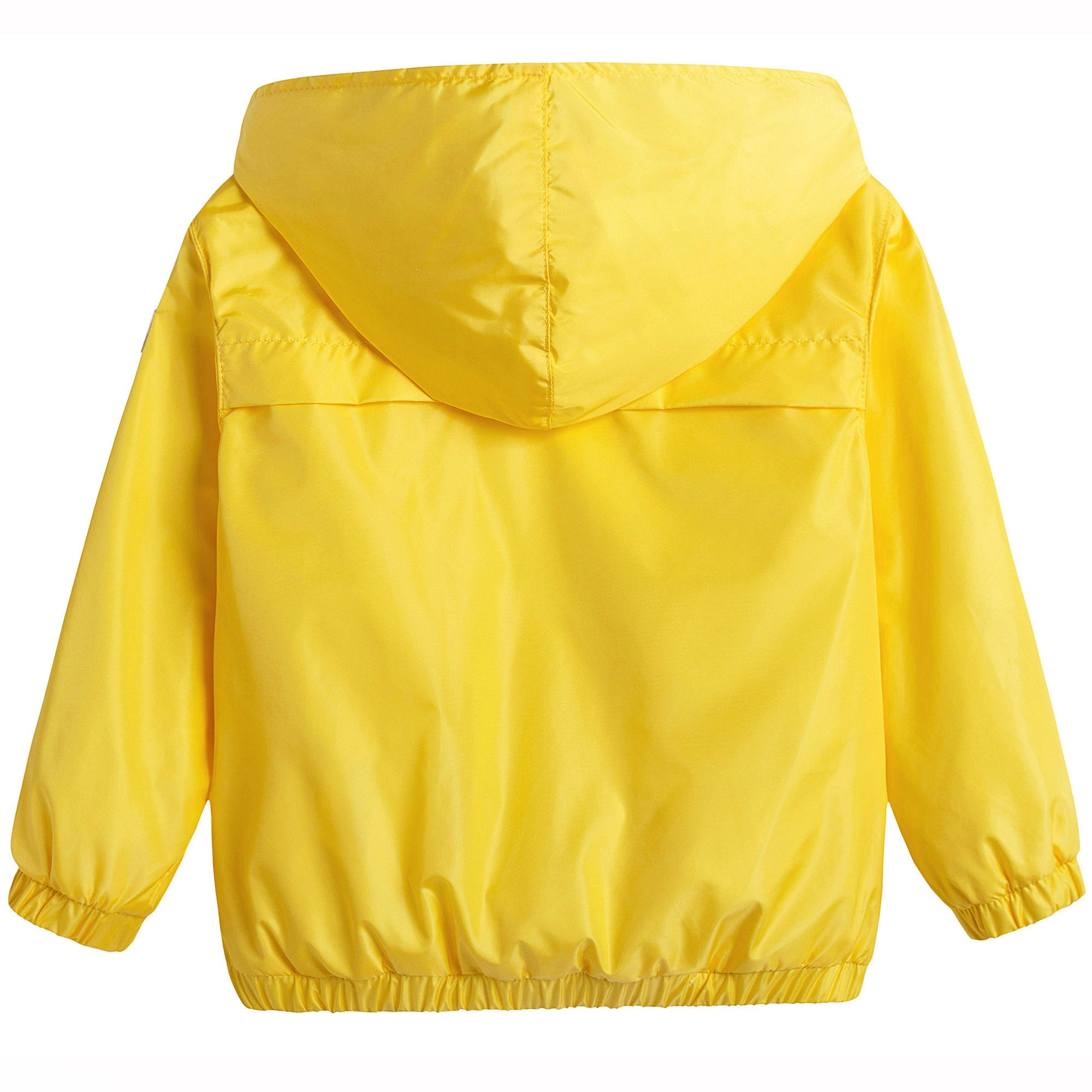 Boys Yellow Showerproof Jacket - CÉMAROSE | Children's Fashion Store - 3