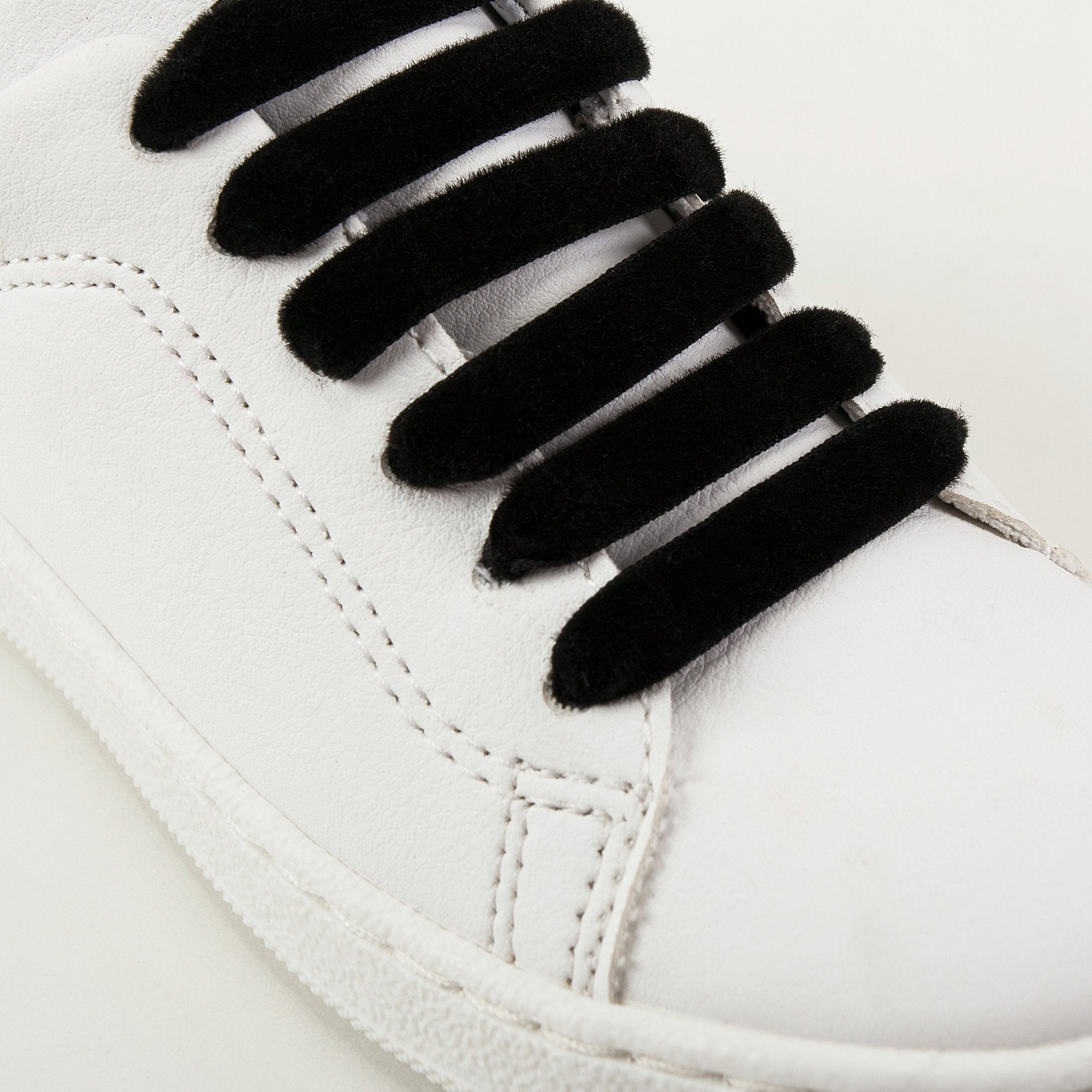 Boys & Girls White Leather Logo Trainers