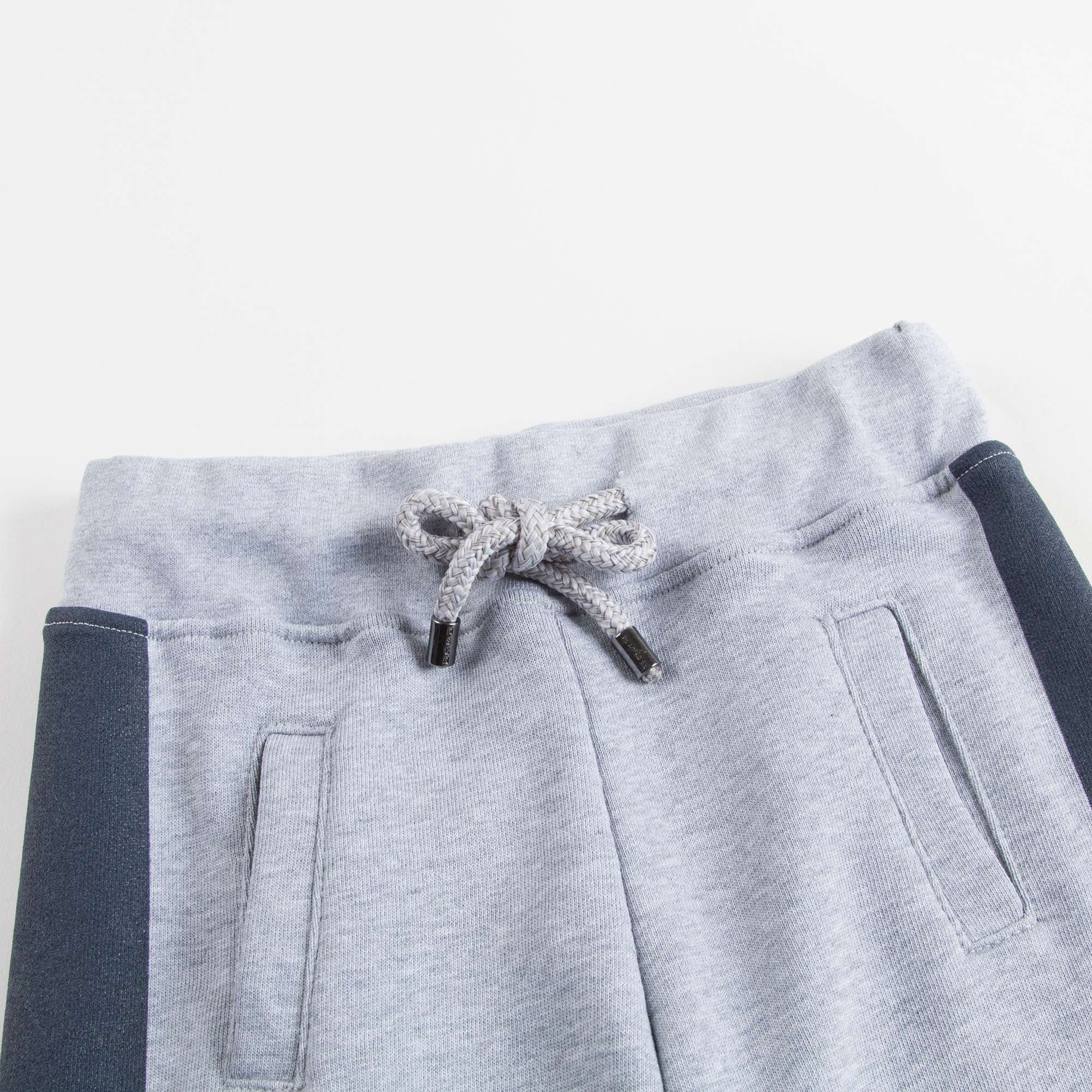 Boys Grey 'M' Shorts