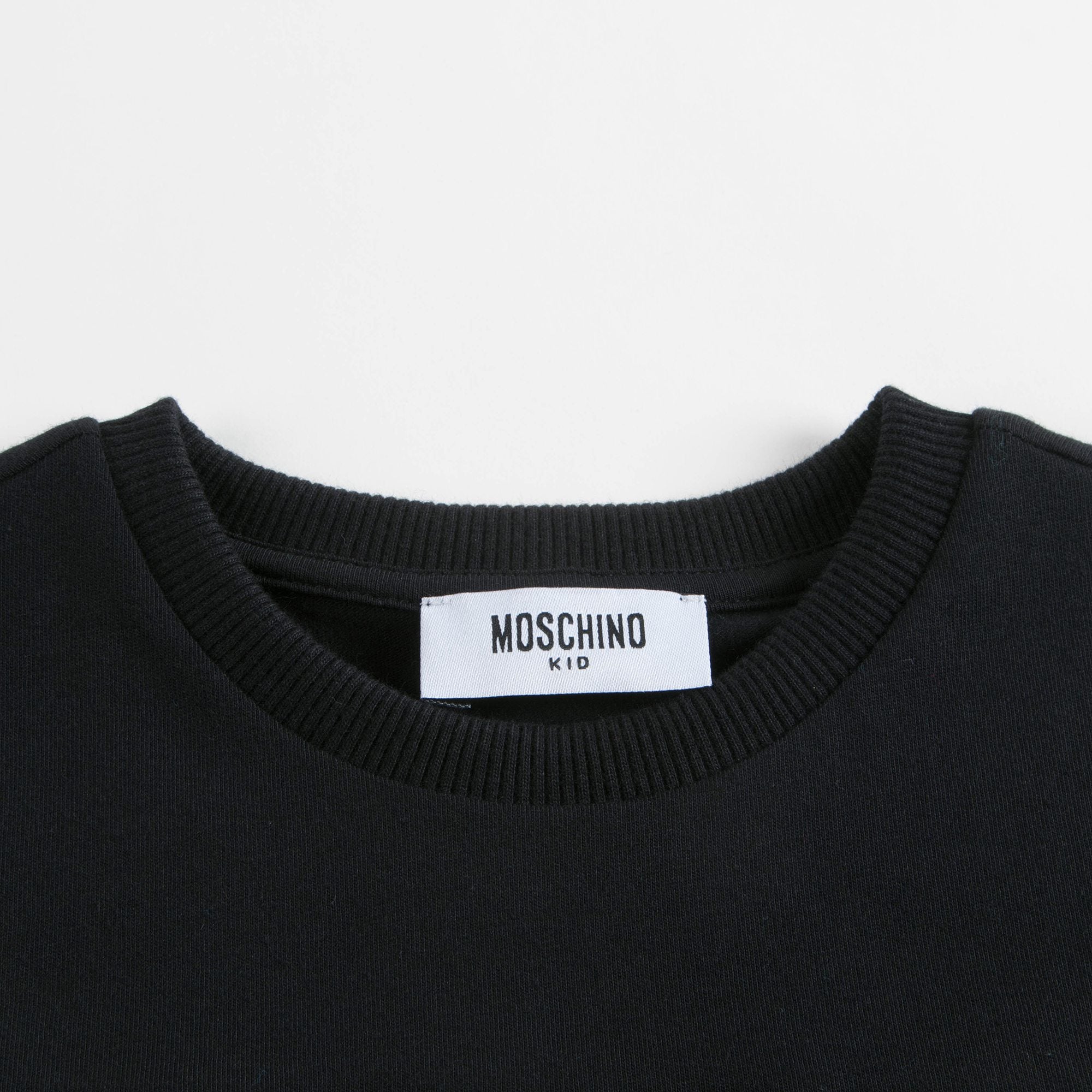 Boys Black Cotton T-shirt