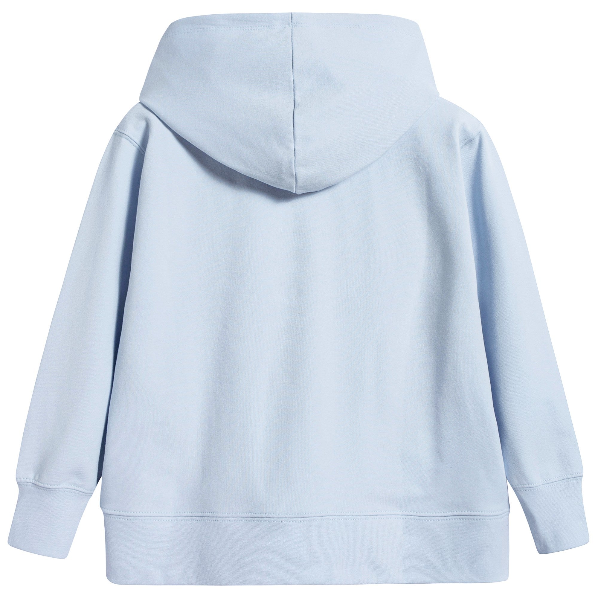 Boys Light Blue Pima Cotton Coat