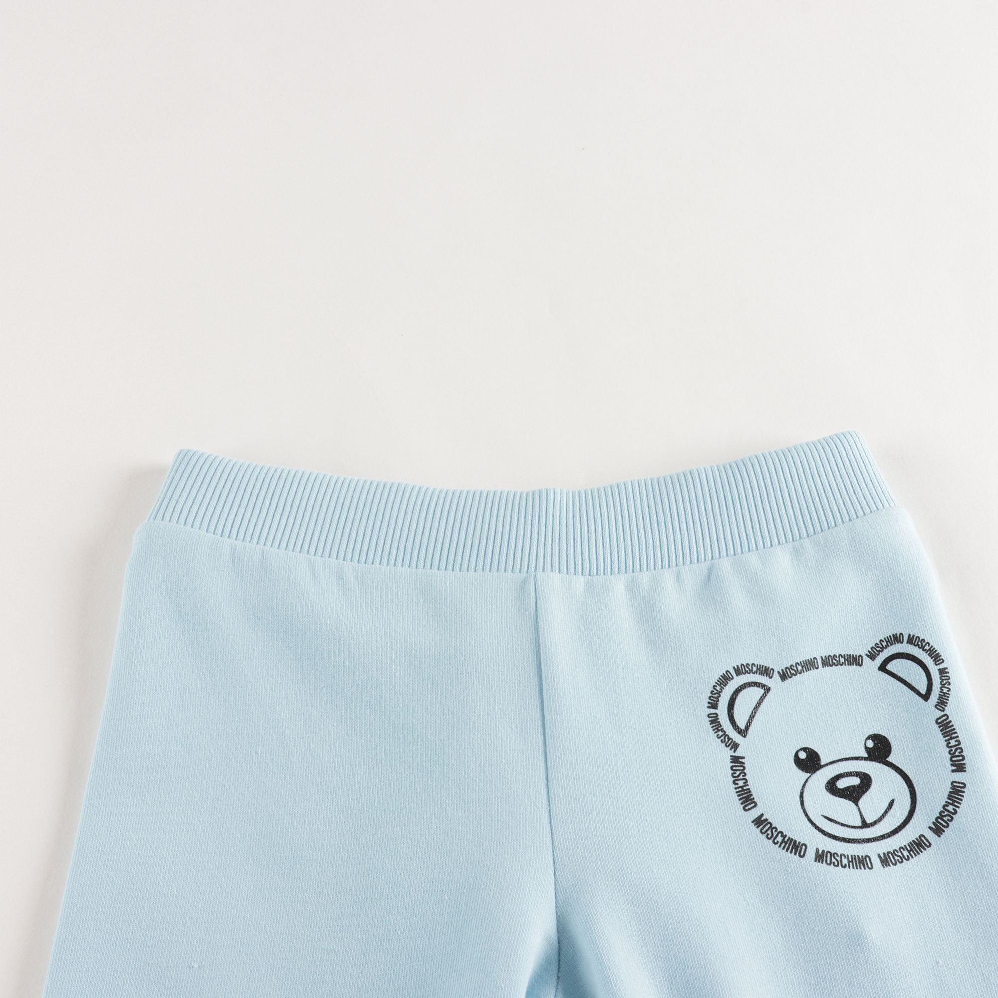 Baby Boys Blue Cotton Trousers