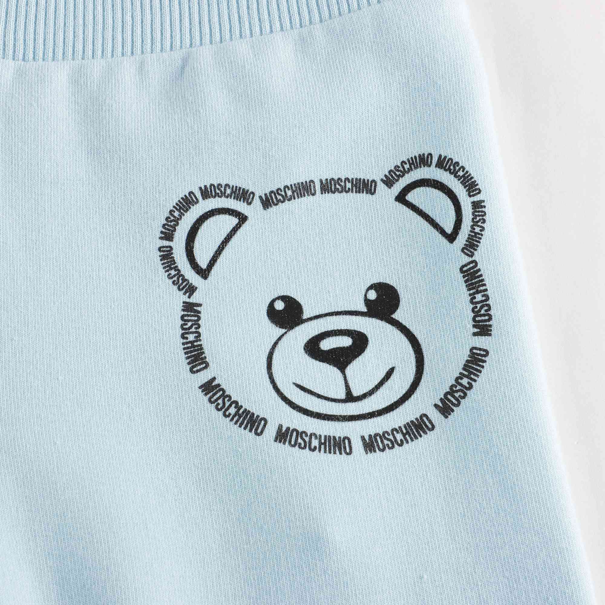 Baby Boys Blue Cotton Trousers