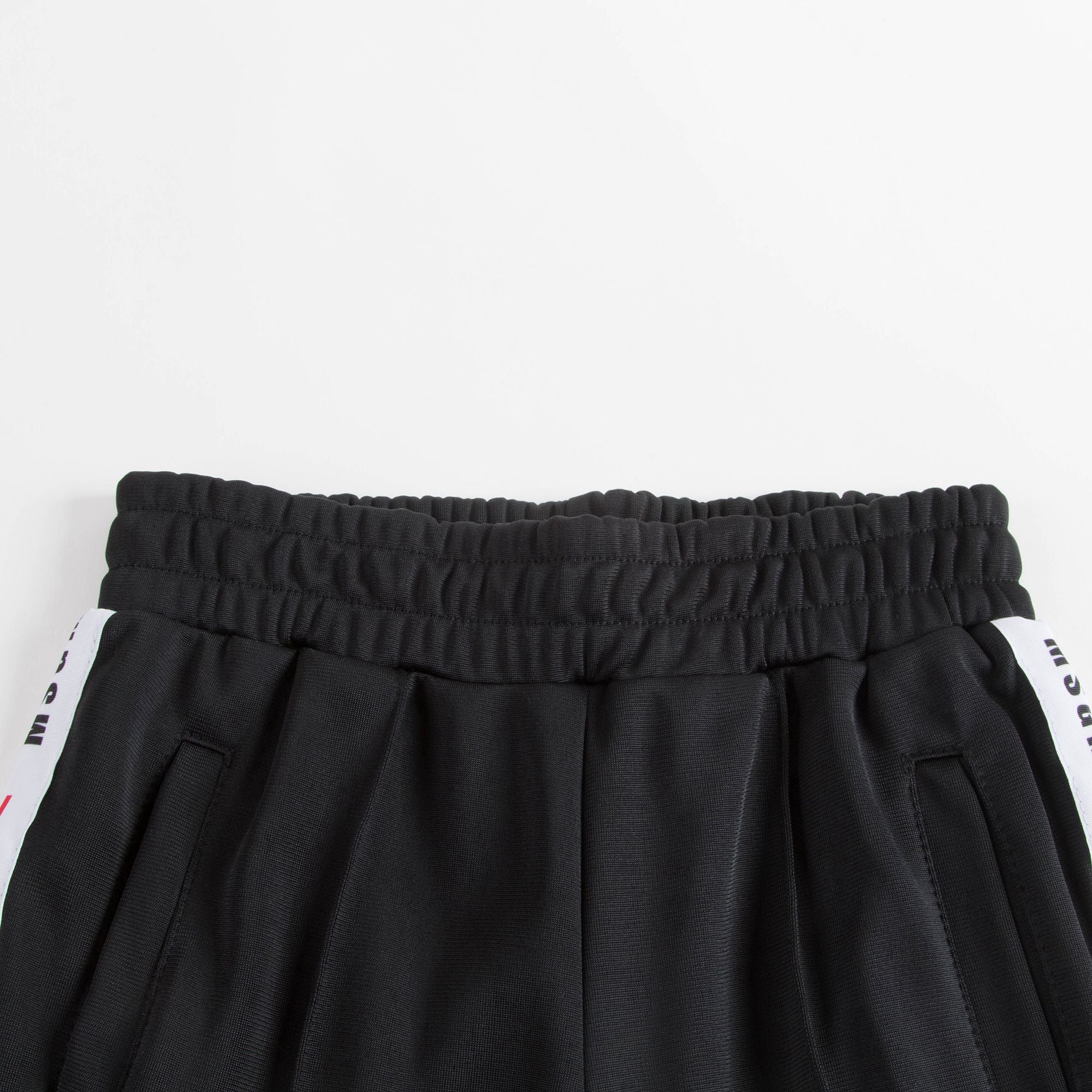 Boys & Girls Black Logo Trousers